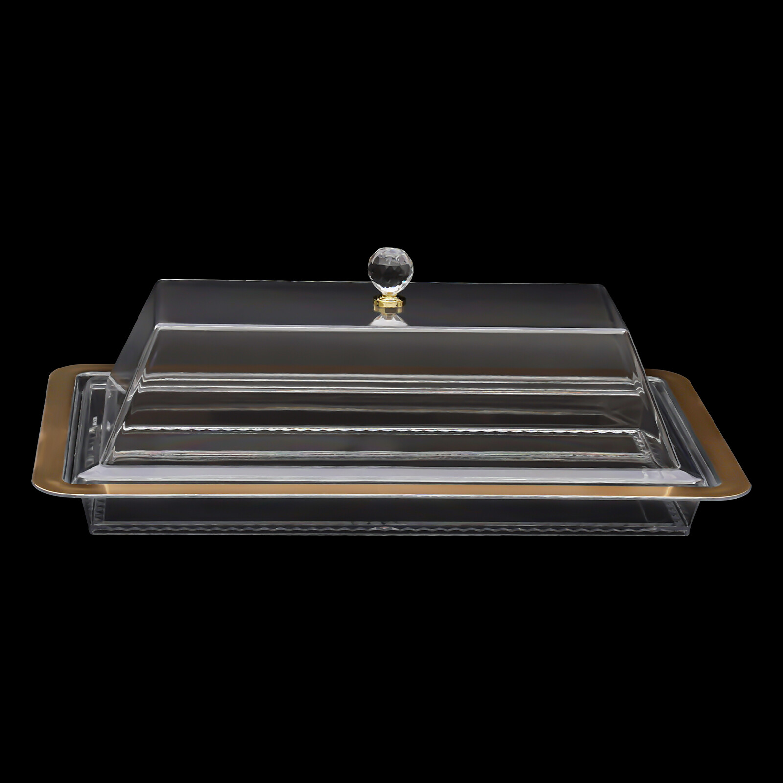 Acrylic Cake Stand Serving Tray with Lid Wedding Cake Stand with Cover Modern