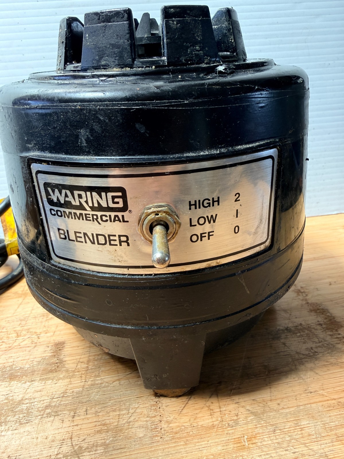 Waring Original Pro Commercial Bar Blender HGBPBKS6 Base Only Works (Video)