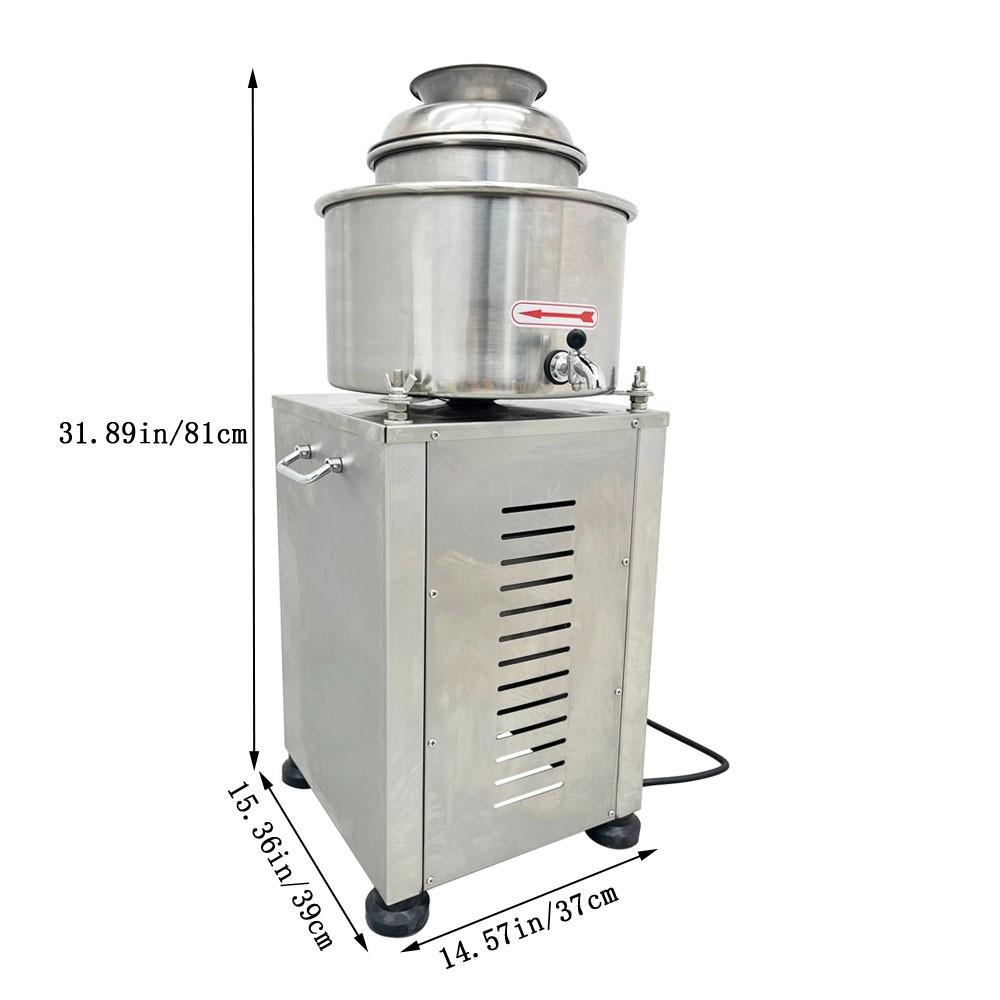 220V Commercial Meatball Beating Meat Puree Making Machine Stainless 2200W