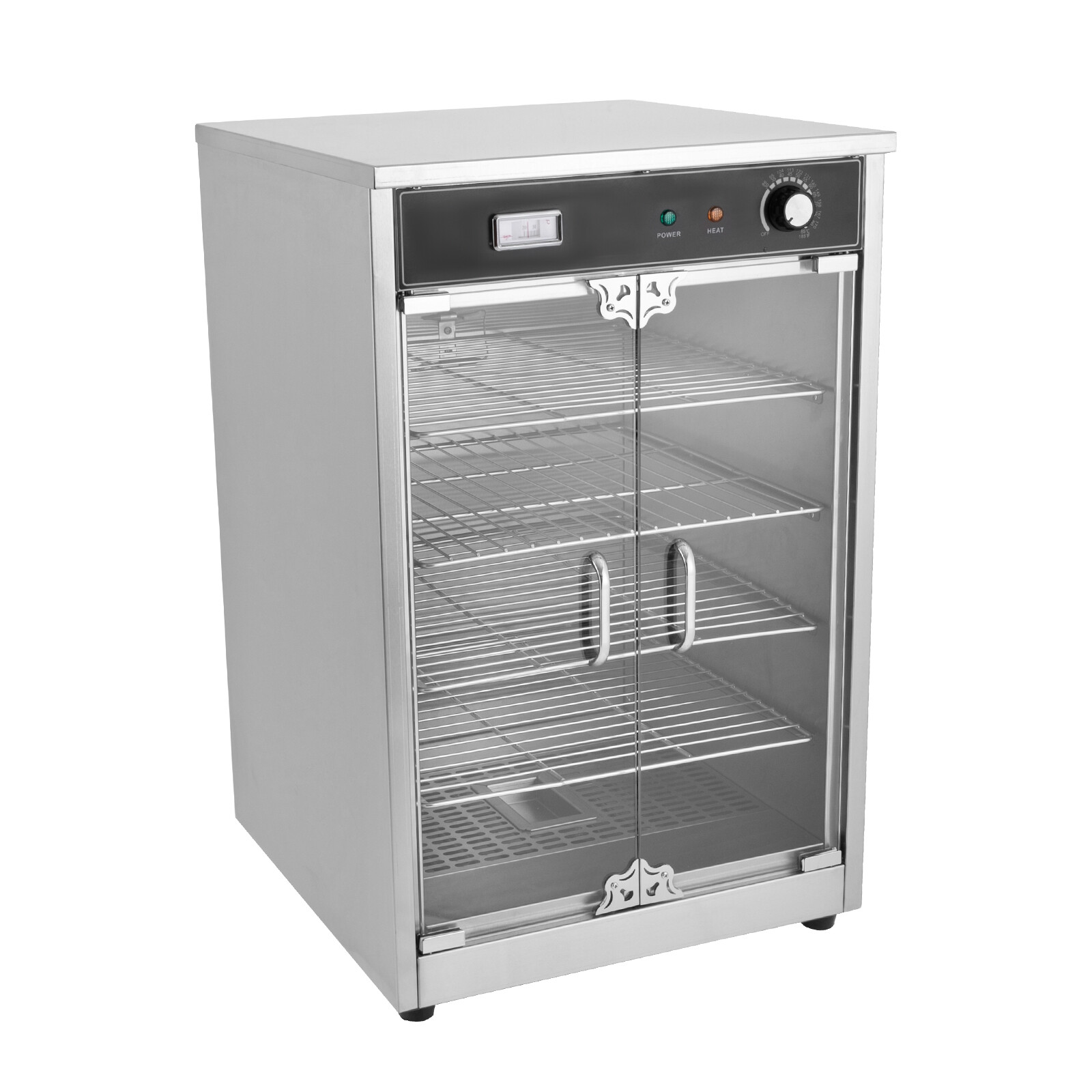600 W Food Warmer Electric Food Warmer Countertop Heated Holding Cabinet 30-85°C