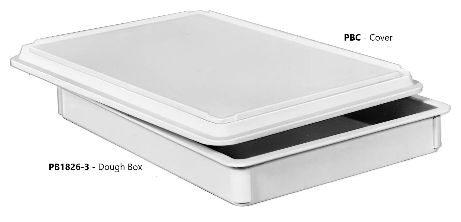 Channel Manufacturing PB1826-3 18″ x 26″ x 3″ Plastic Pizza Dough Box – 6 Each