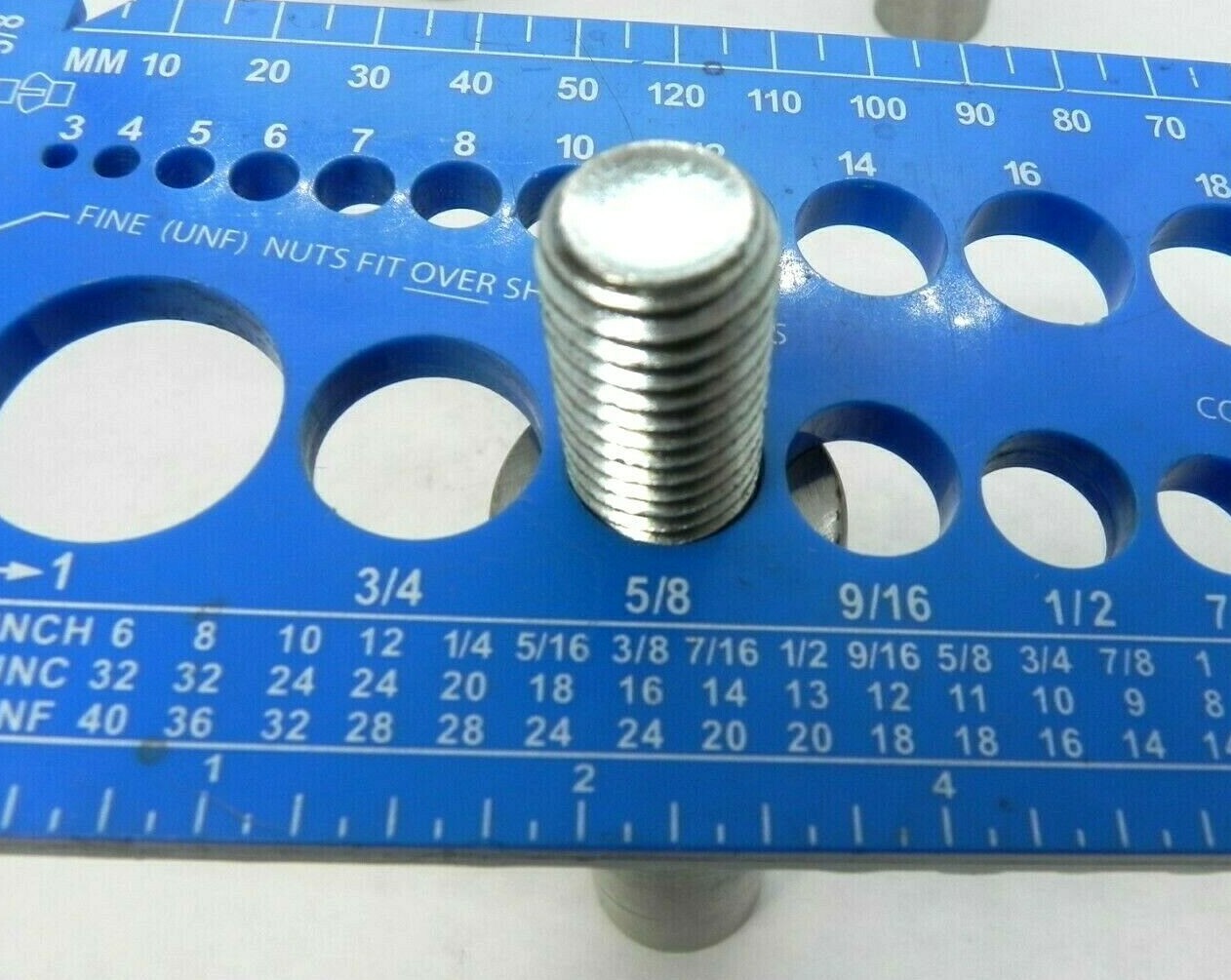 (4-pck) Stainless Steel Riser Feet Component Hardware 5/8″-11Threaded End (FR)