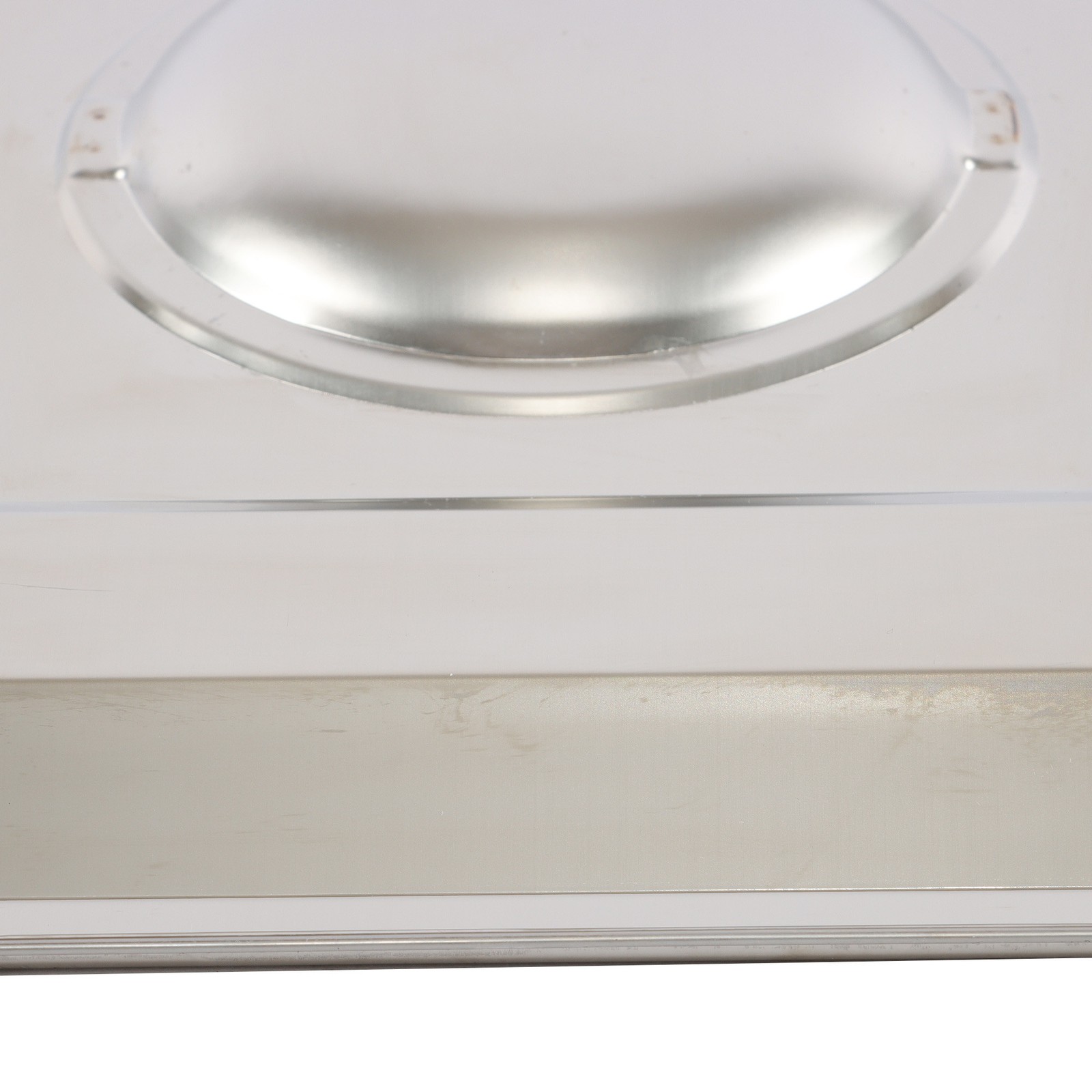 2Pack 1/2 Size 6″ Deep Steam Table Pans With Lids Non-Stick Stainless Steel