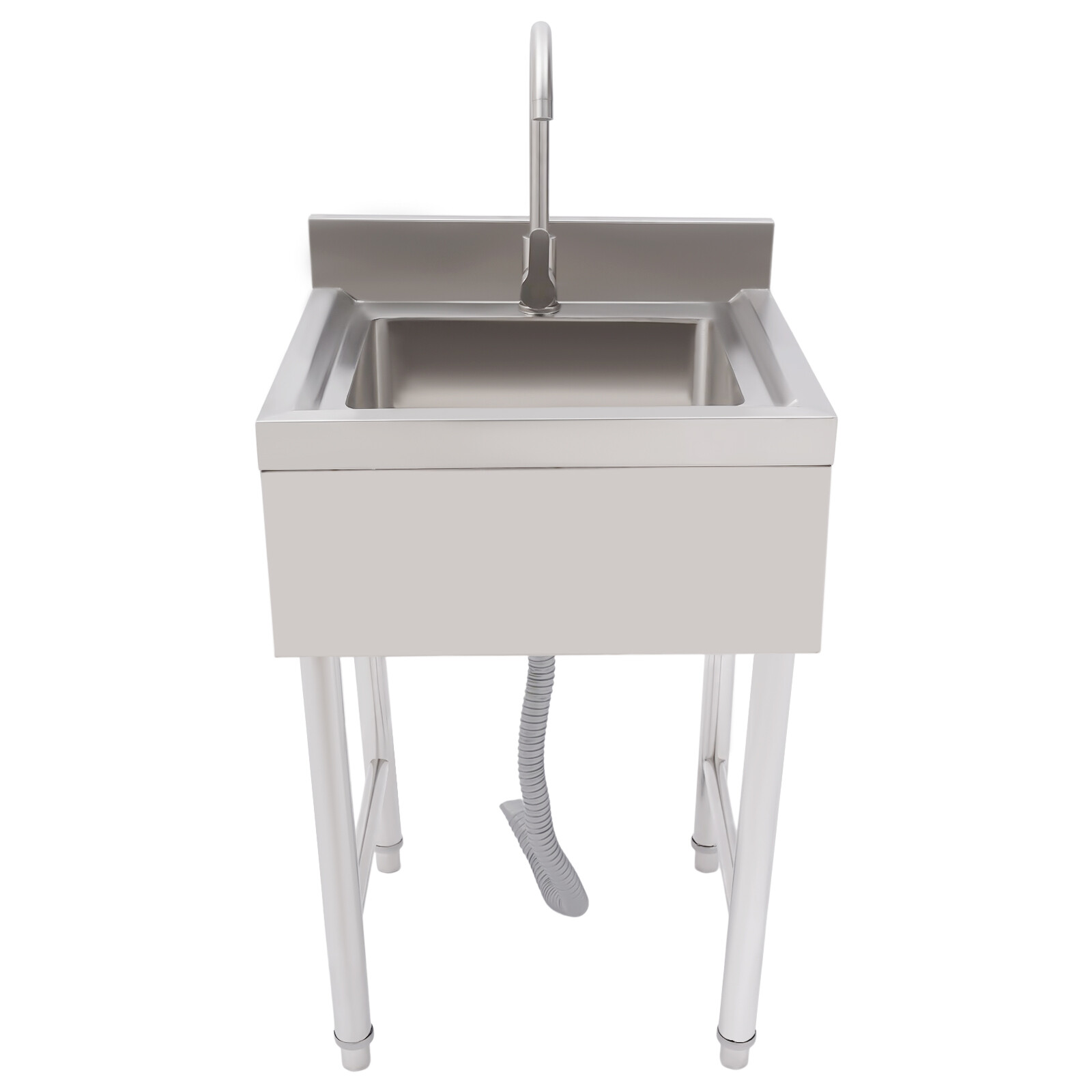 Stainless Steel Sink Restaurant Sink Free Standing 1 Compartment Sink Catering
