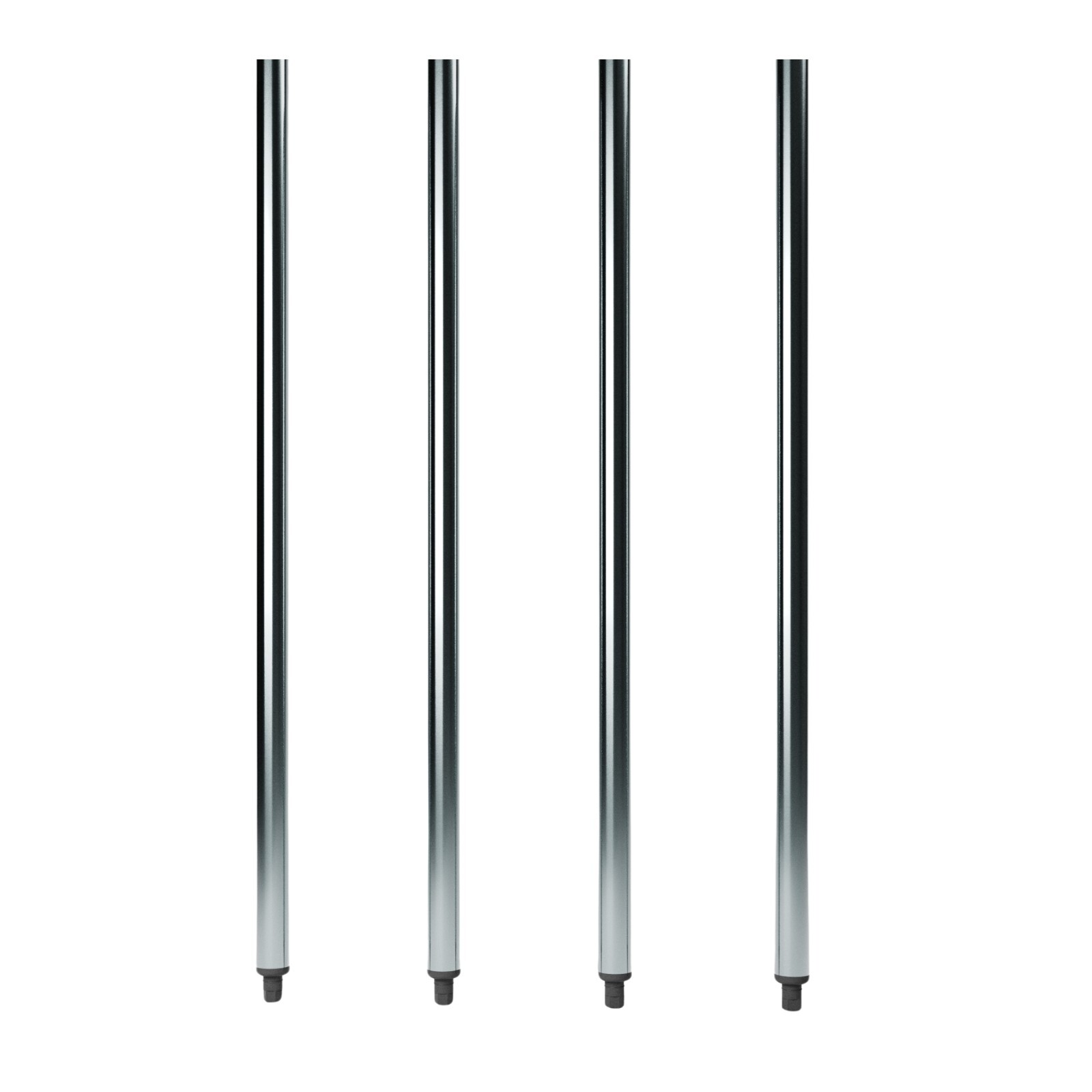 42 in. Galvanized Steel Legs for Work Tables. Set of 4