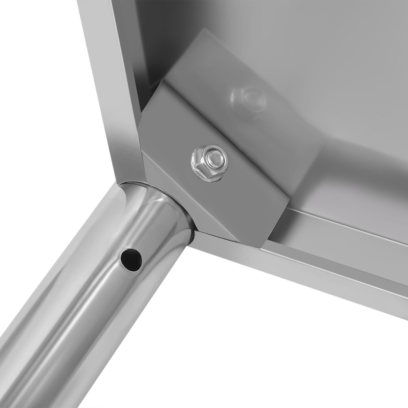 Stainless Steel Commercial Double Overshelf 12x 30 Inch for Prep Table Kitchen