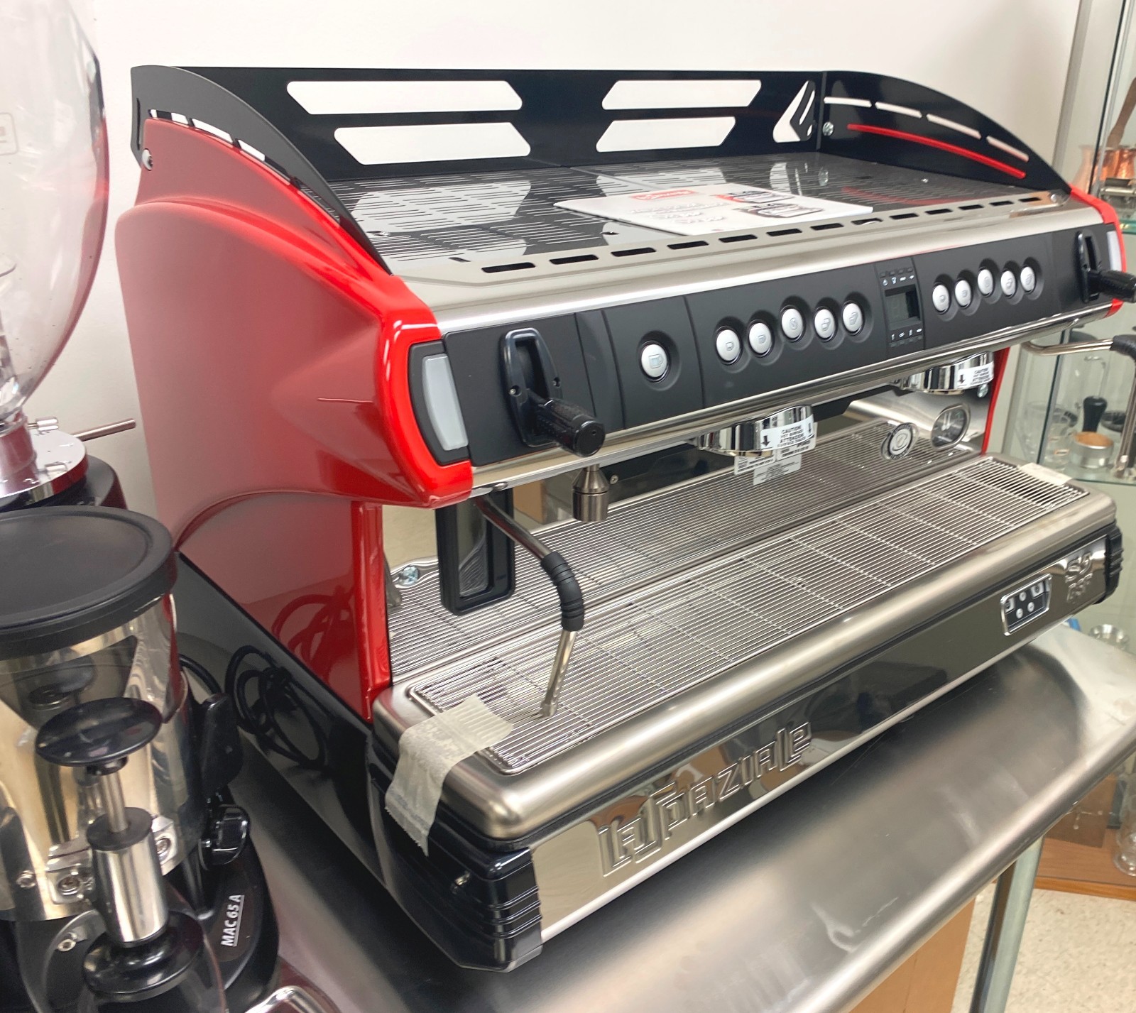 Espresso Machine / LaSpaziale S-9 DSP Volumetric 2 Group Big Boiler / RED NEW