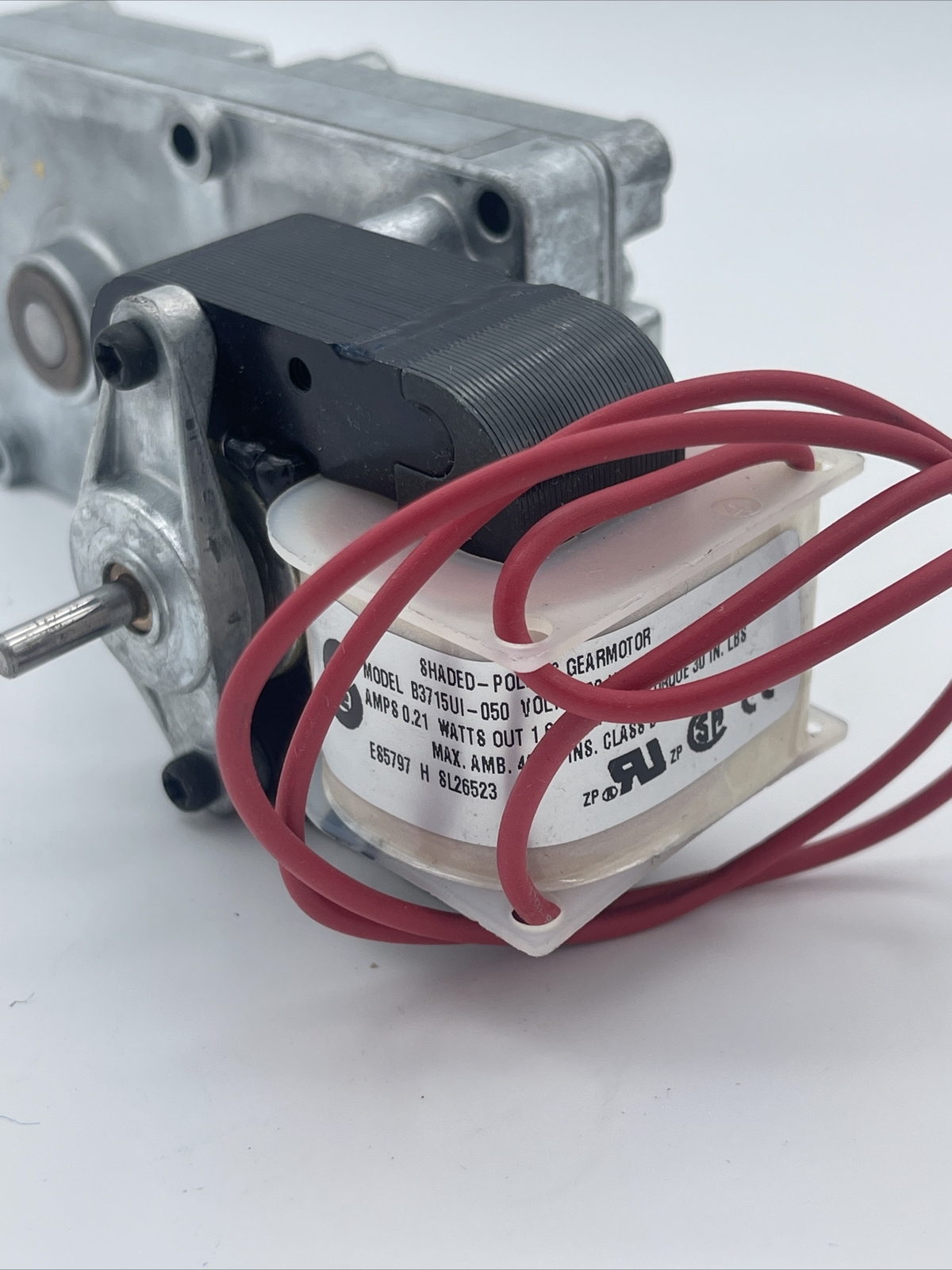 APW Wyott B3715UI-050 Gear Motor 240VAC 50-60HZ HR20 HRS20 2U-1211801 1212000