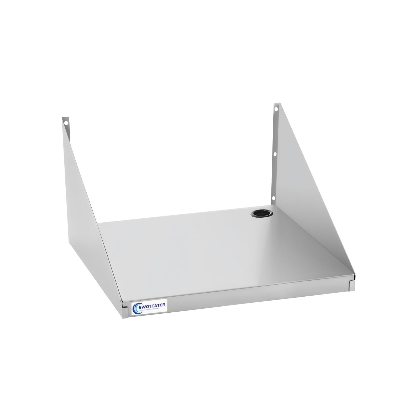 Stainless Steel Microwave Shelf, 15″x20″ 180 lb Heavy Duty Metal Appliance Wa…