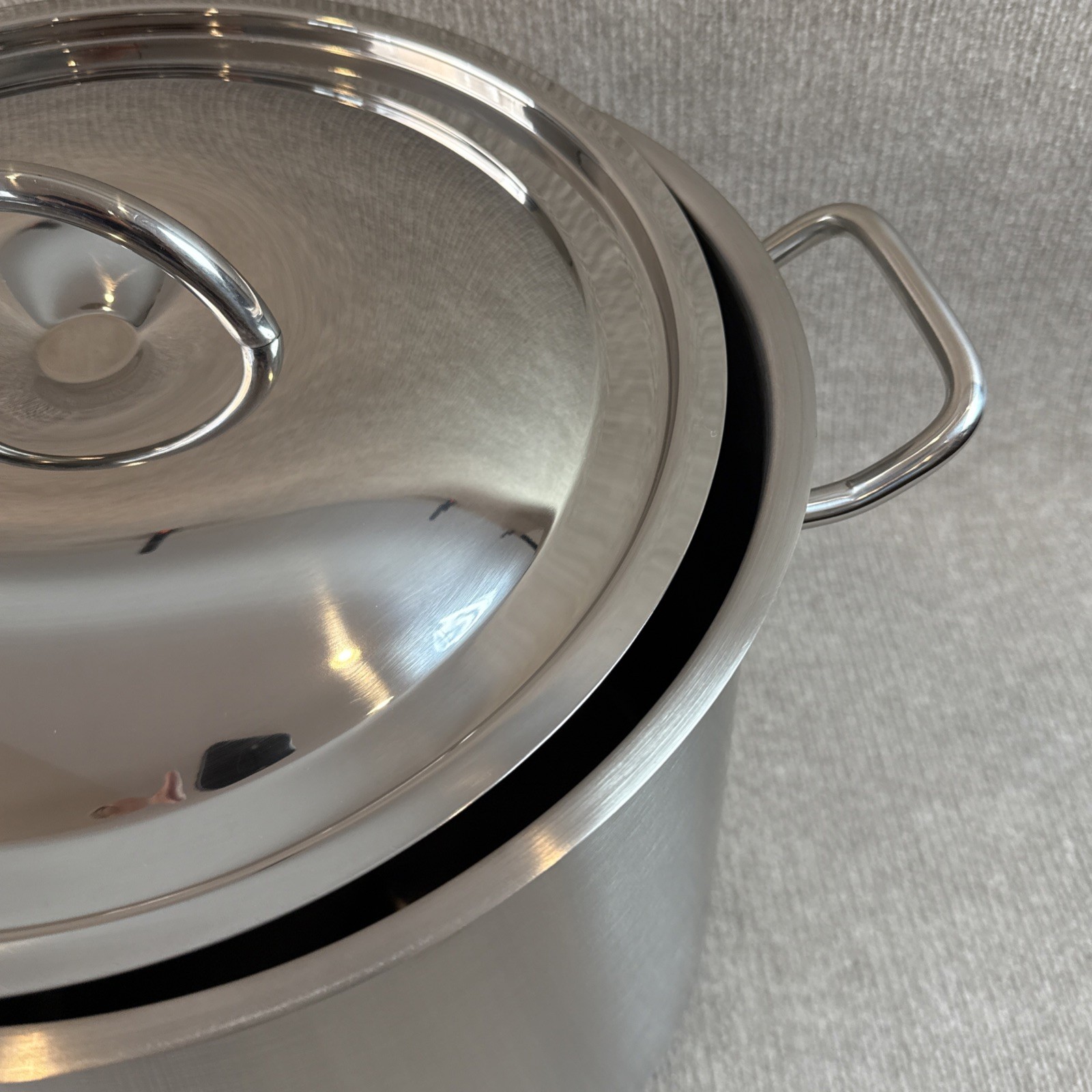 New Eneron Turbo Pot 39 Qt Stock Pot w/Lid Commercial Restaurant Stainless Steel
