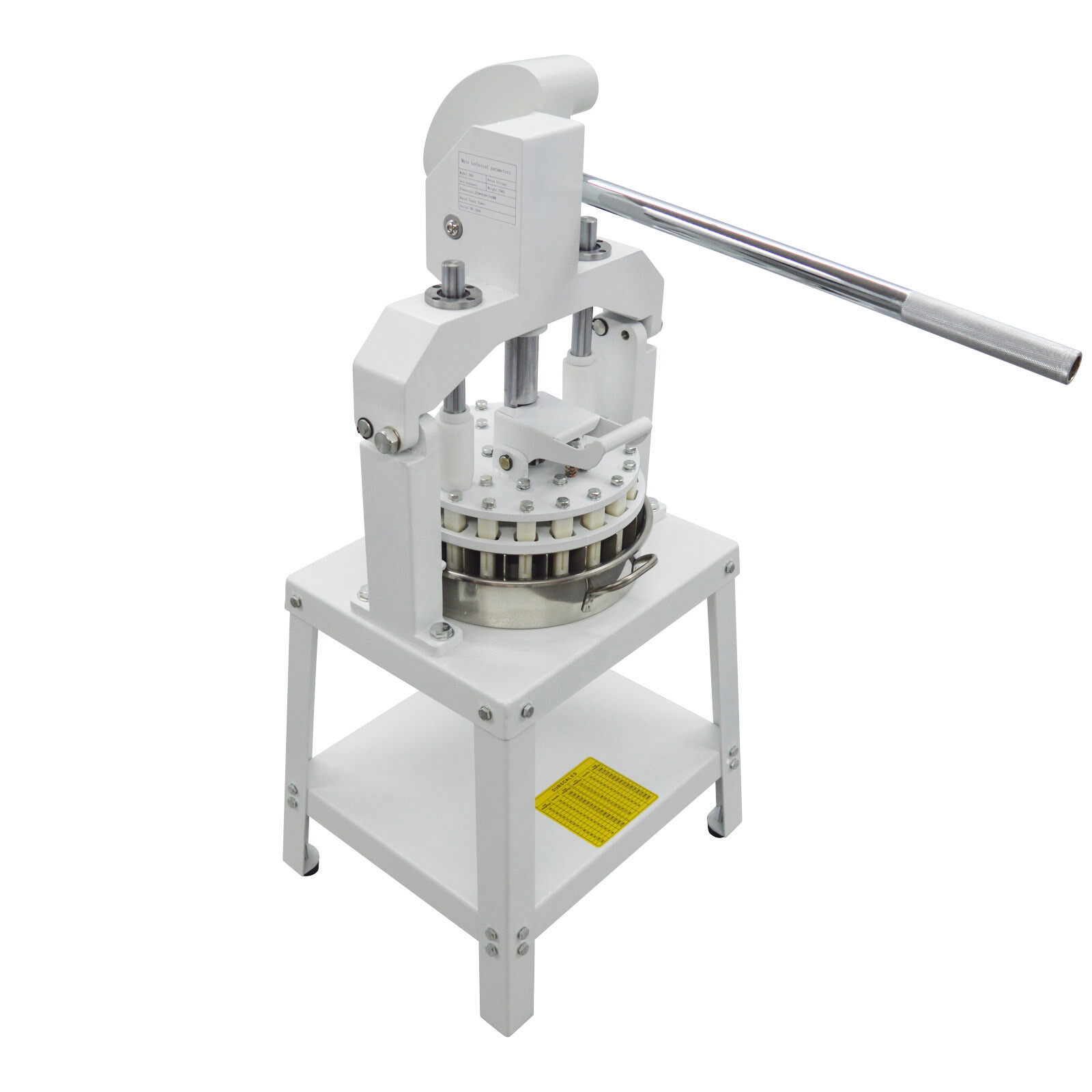 36 Pcs Commercial Manual Dough Divider Dough Block Machine Dough Cutter 30g-160g