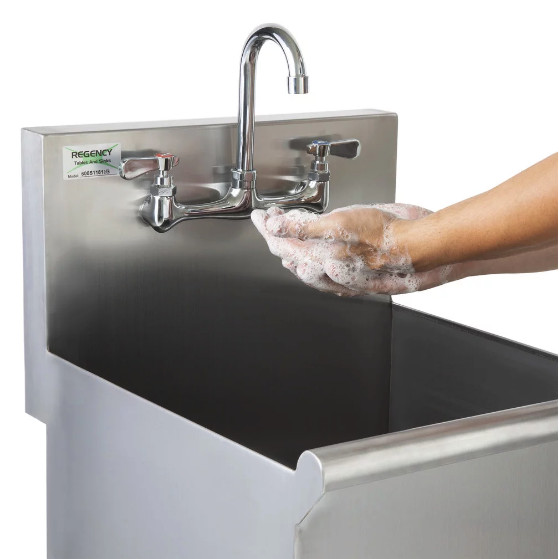 18″ x 18″ x 13″ Stainless Steel Commercial Utility Sink Prep Hand Wash Mop Clean