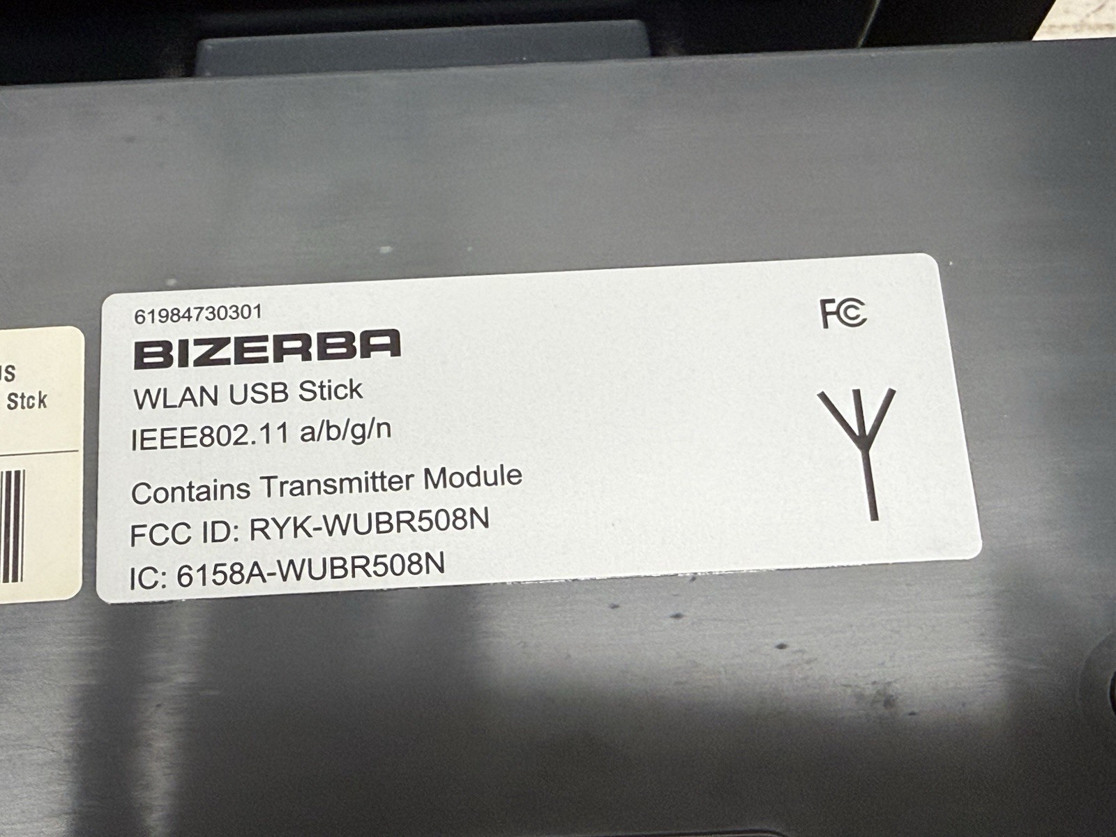 Bizerba XC 100 PRO 30 lb. Touchscreen Digital Scale With Printer Tested Works