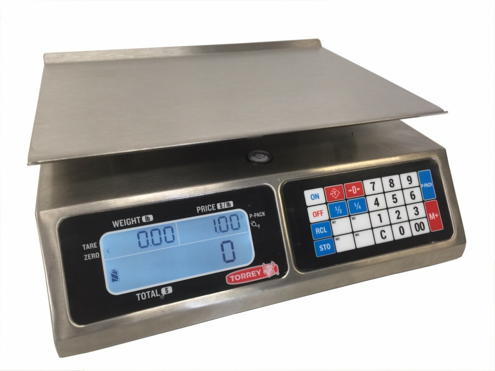 Tor-Rey LPC-40L-HS, 40 x .01 lb Portable Price Computing Scale