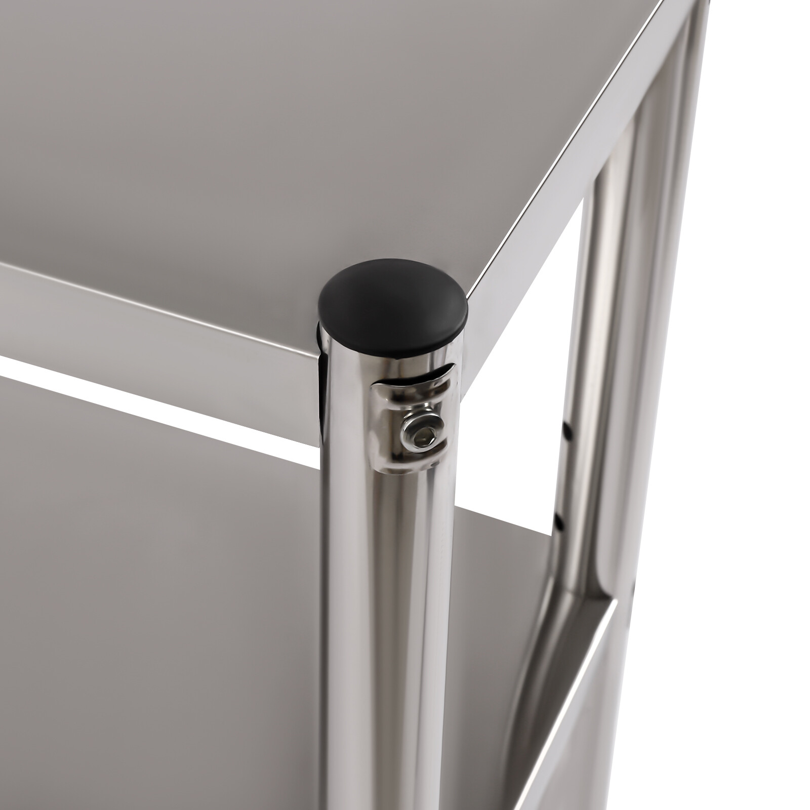 12″x36″ Stainless Steel Commercial Wide Double shelf for Prep Table w/Accessorie