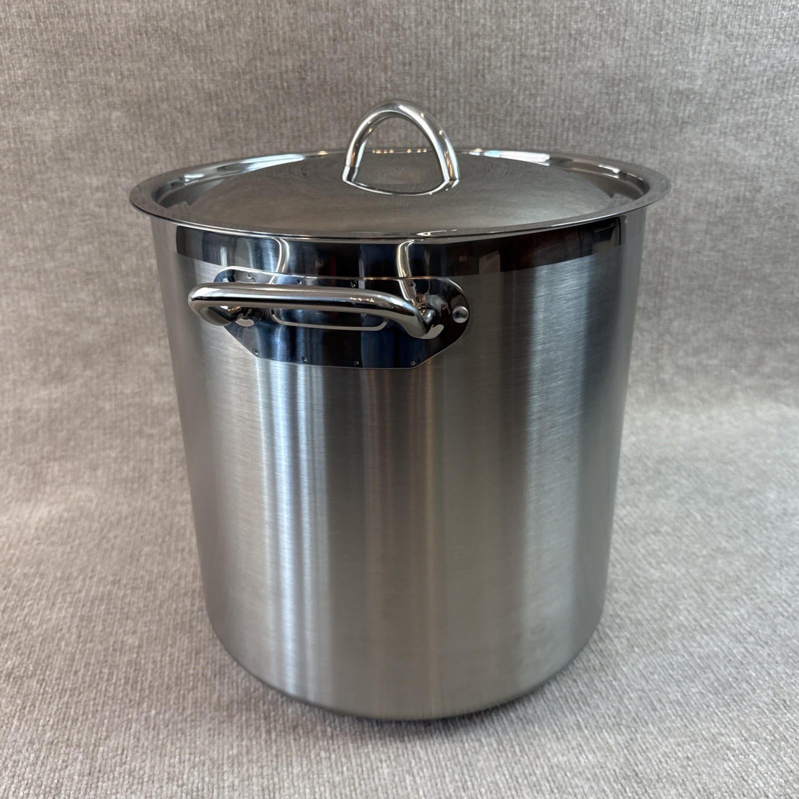 New Eneron Turbo Pot 39 Qt Stock Pot w/Lid Commercial Restaurant Stainless Steel
