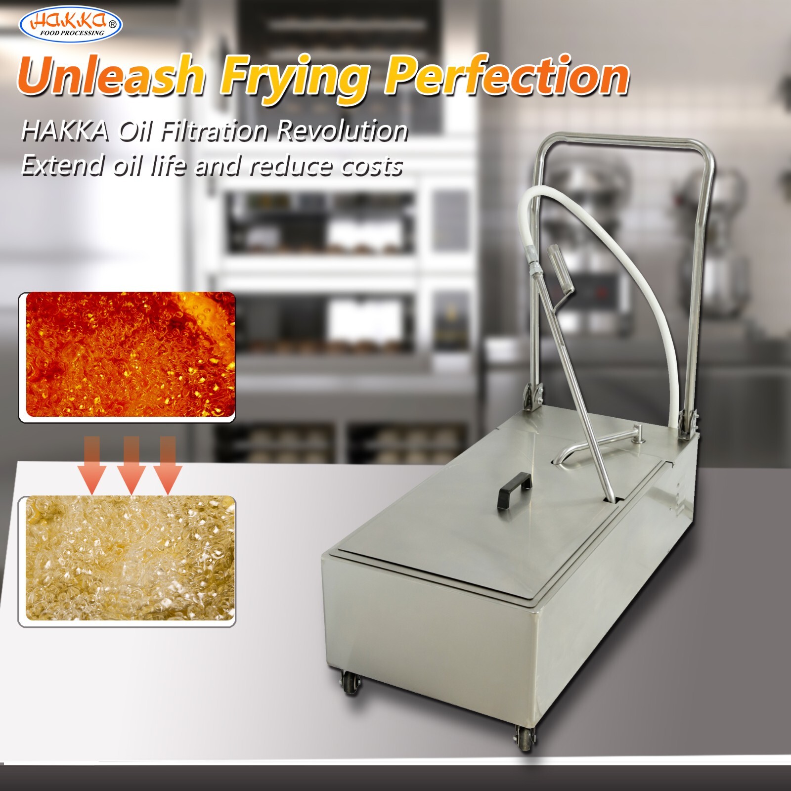 Hakka 10 Pack Fryer Filter Paper Envelope for Deep Fryer Oil Filter Machine