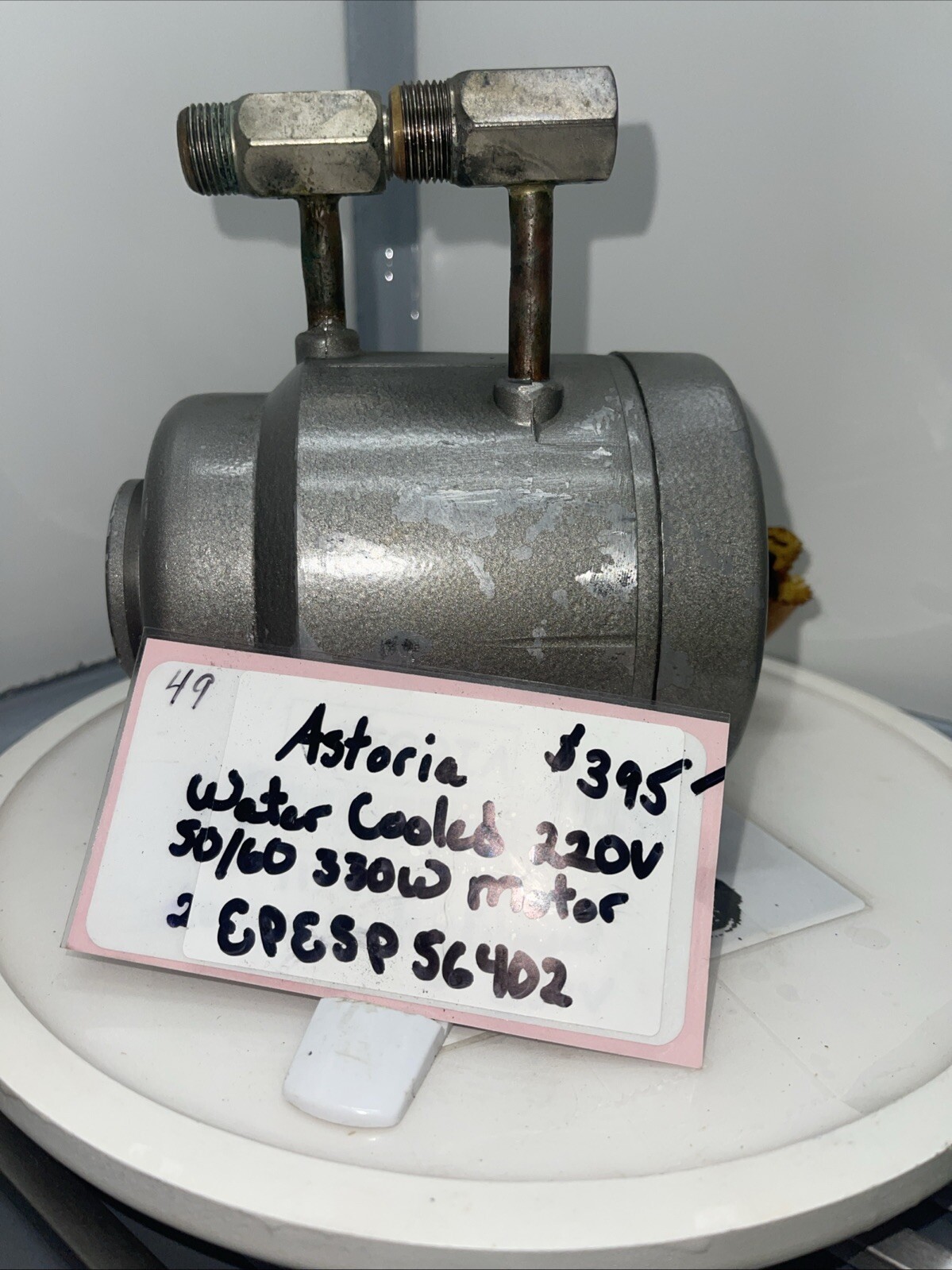 Astoria 220V 50/60 300W Water Cooled Motor # EPESP56402