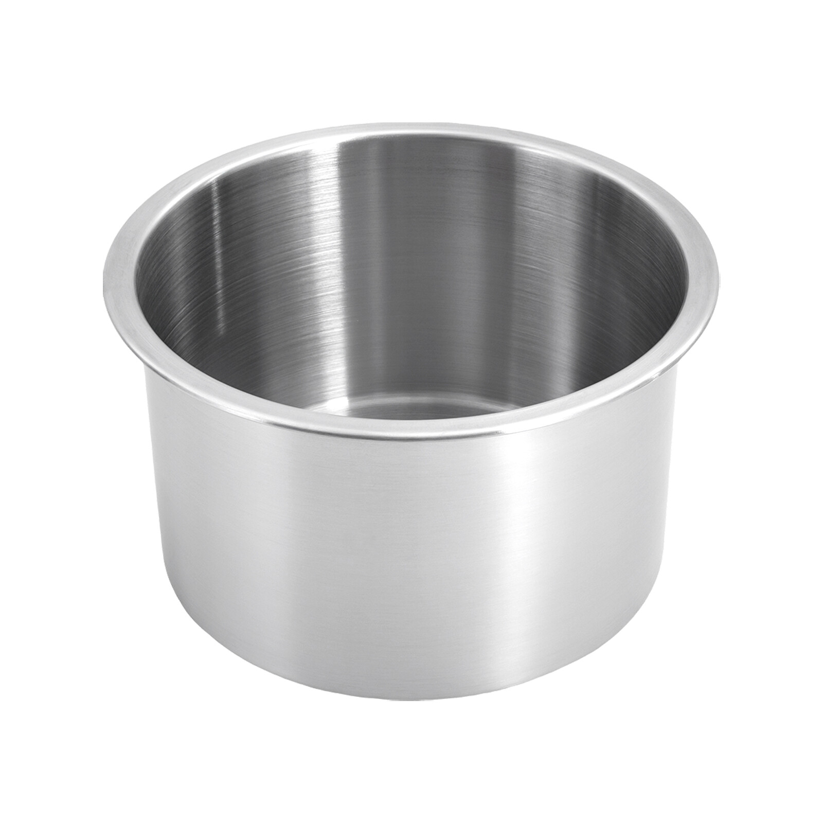 11.62Qt Round Stainless Steel Soup Warmer Soup Chafer with Pot Lid & Fuel Holder