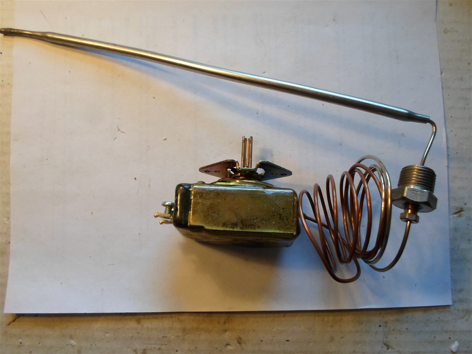 Thermostat Remanufactured by REPCO Unknown Model No. Pilot Duty