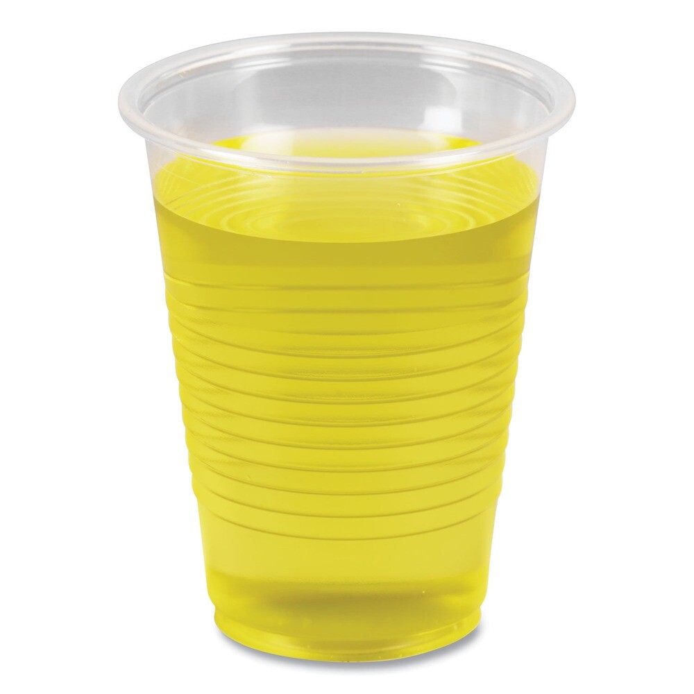 Boardwalk TRANSCUP7PK 7 oz. Polypropylene Cold Cups – Translucent (100/PK) New