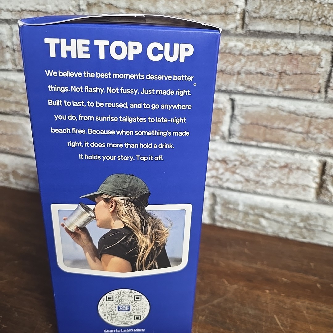 10 Pk Reusable Aluminum Cups 20 oz USA 250th Birthday Patriotic Made in USA