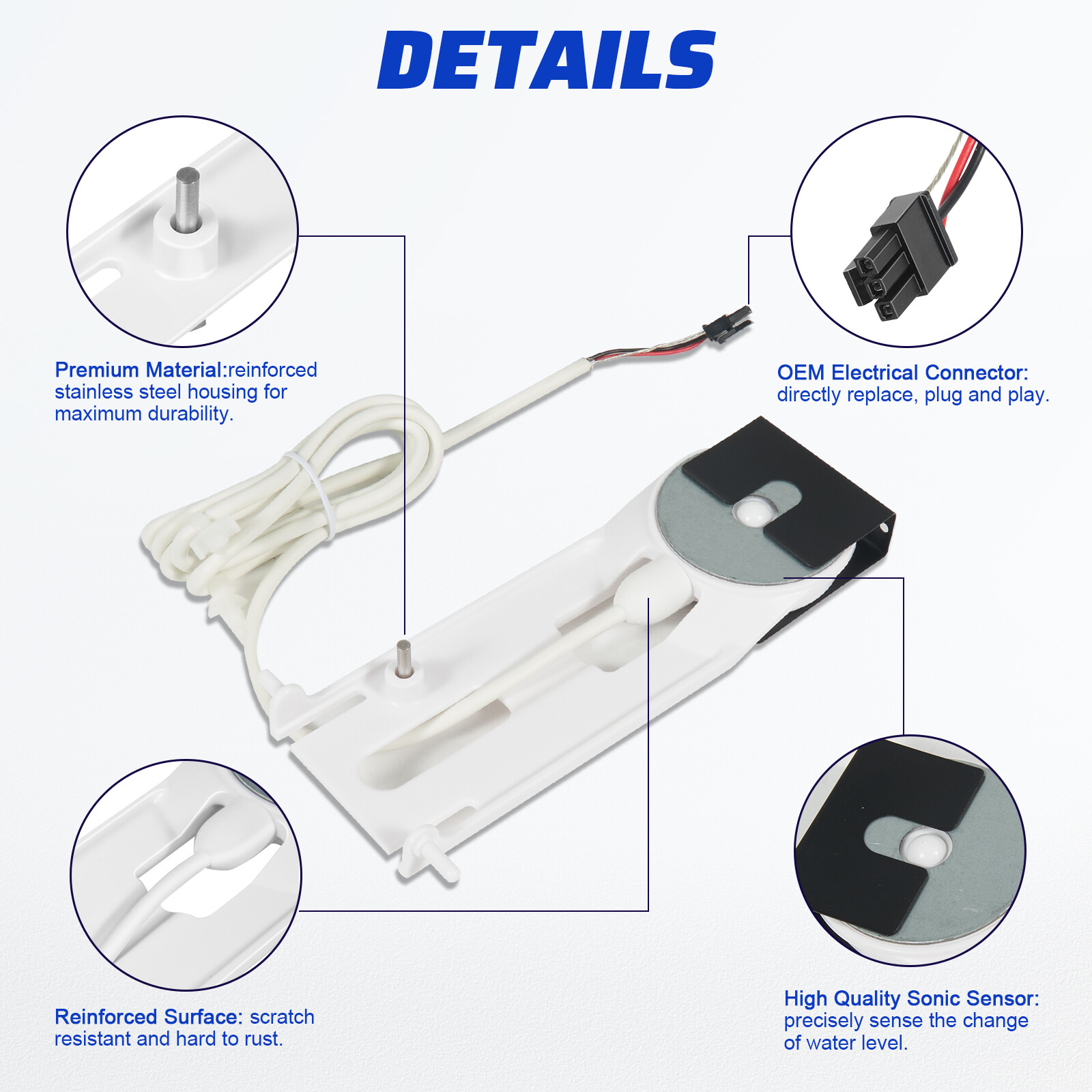 Ice Thickness Probe Assembly for Manitowoc Indigo Series Ice Machines 000008660