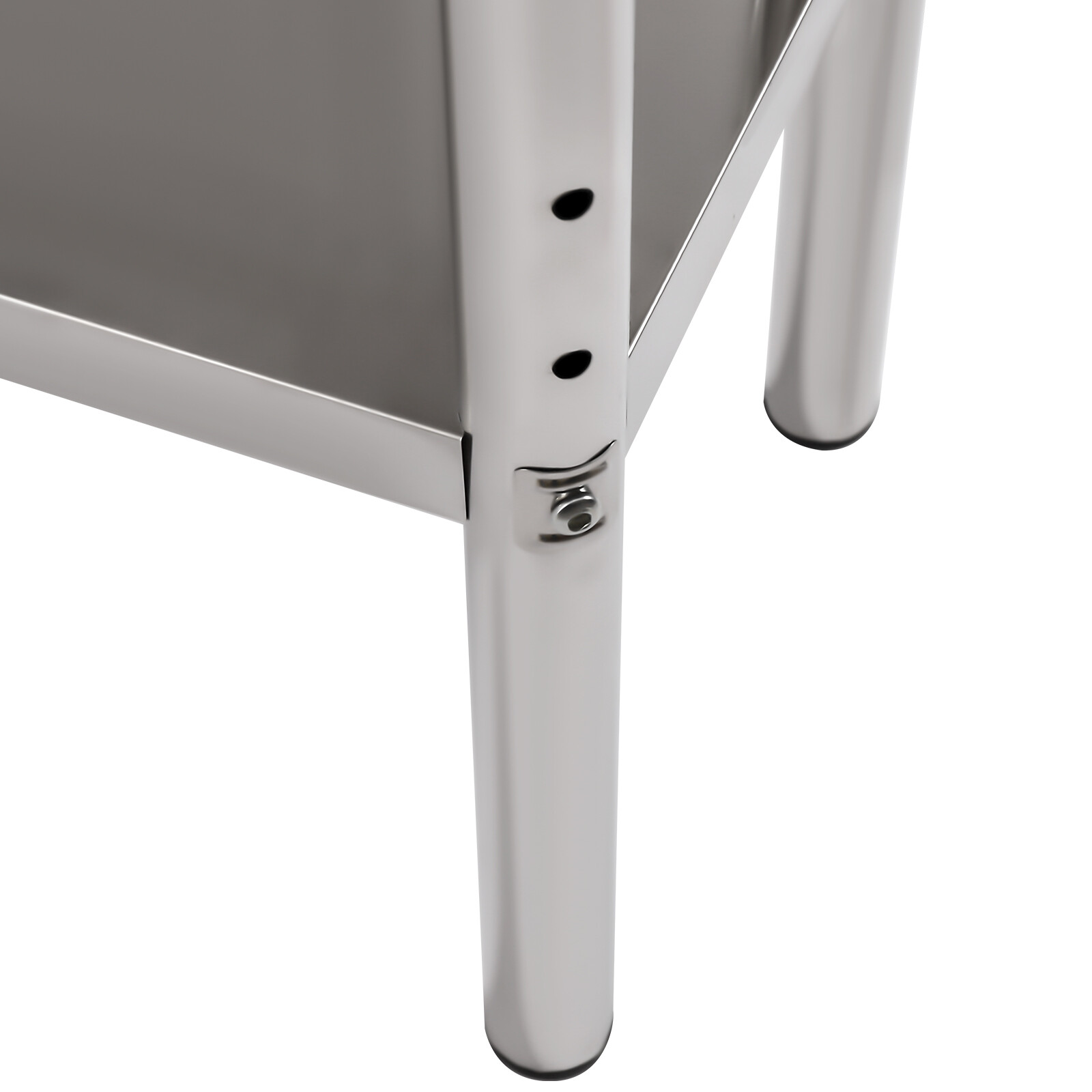 12″x36″ Stainless Steel Commercial Wide Double shelf for Prep Table w/Accessorie