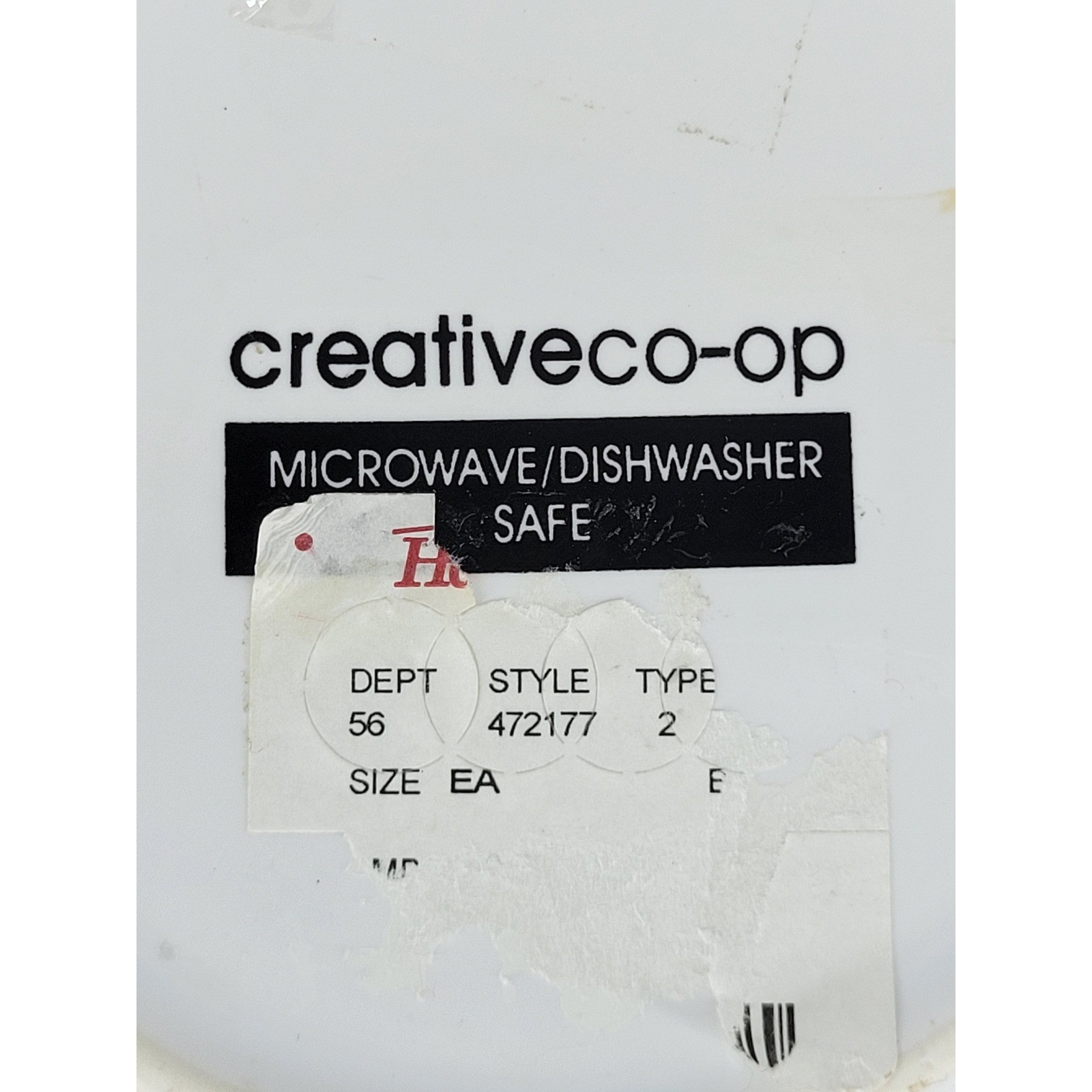 Creative Co Op White Ceramic Ramekin Pot Dish with Lid Microwave Dishwasher Safe