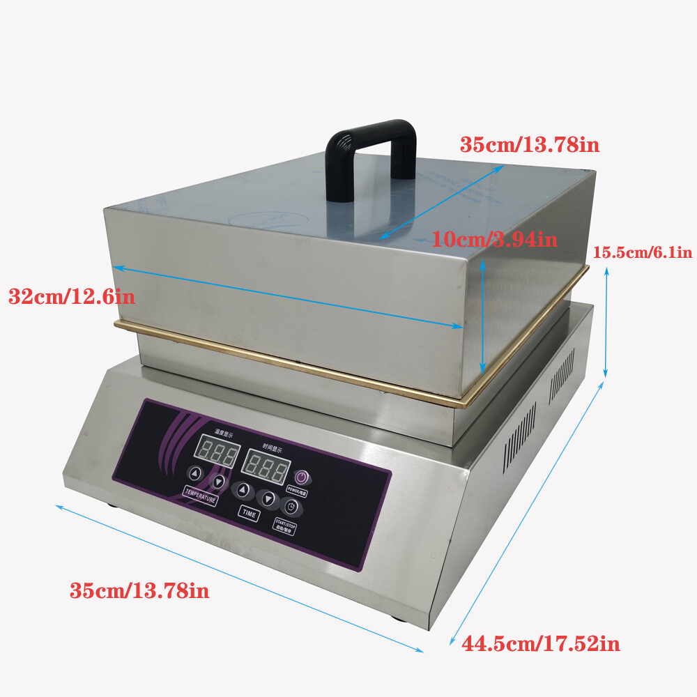 Single Plate Souffle Making Machine 110V Electric Dorayaki Baker Pancake Maker