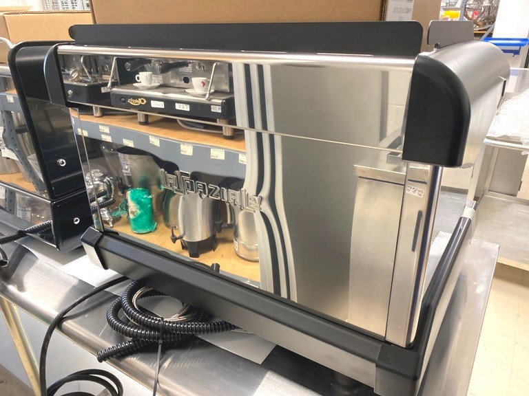 Espresso Machine 103 / New 2025 LaSpaziale S-21 Black Silver 27.5″ Commercial