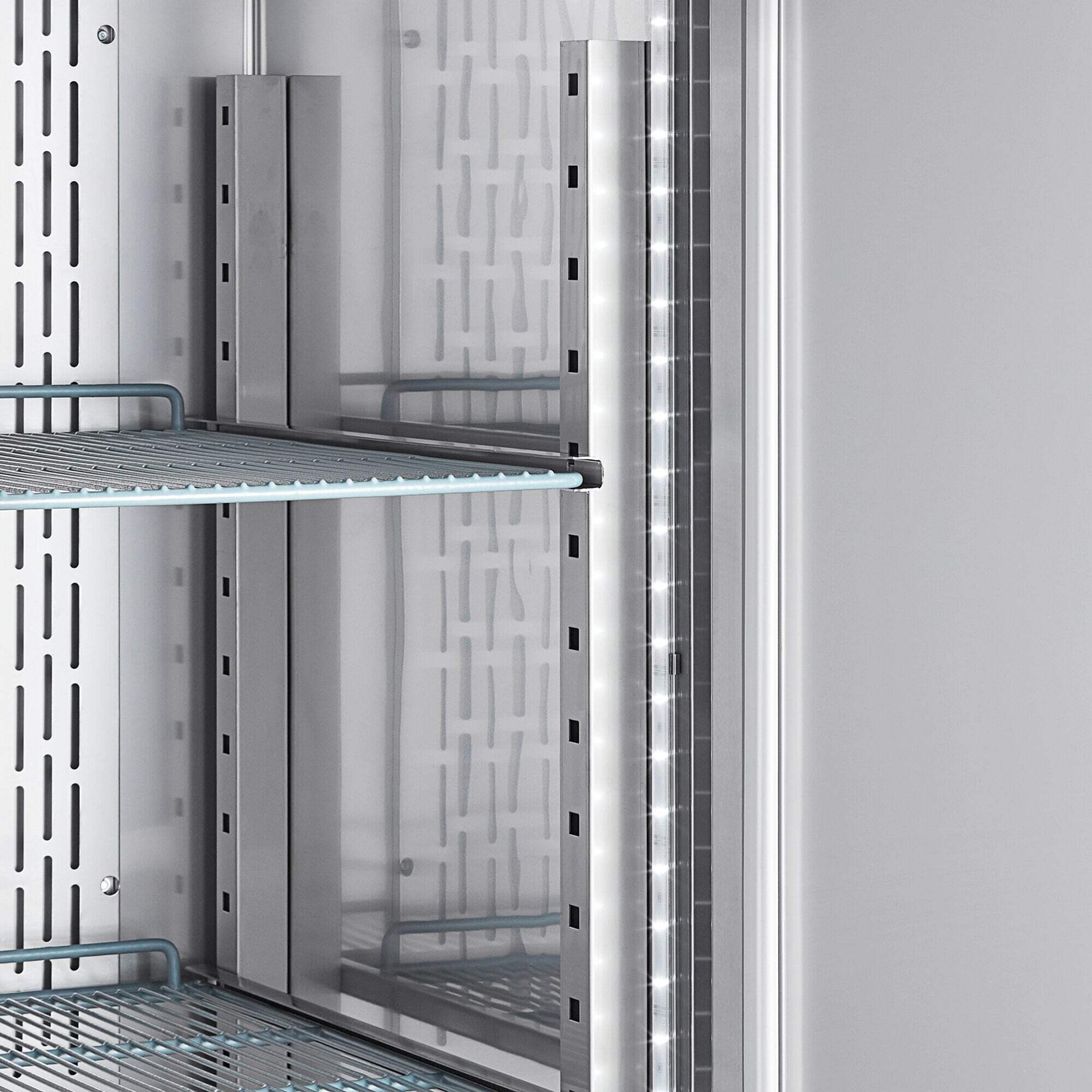 29″ Solid Door Stainless Steel Reach-In Refrigerator