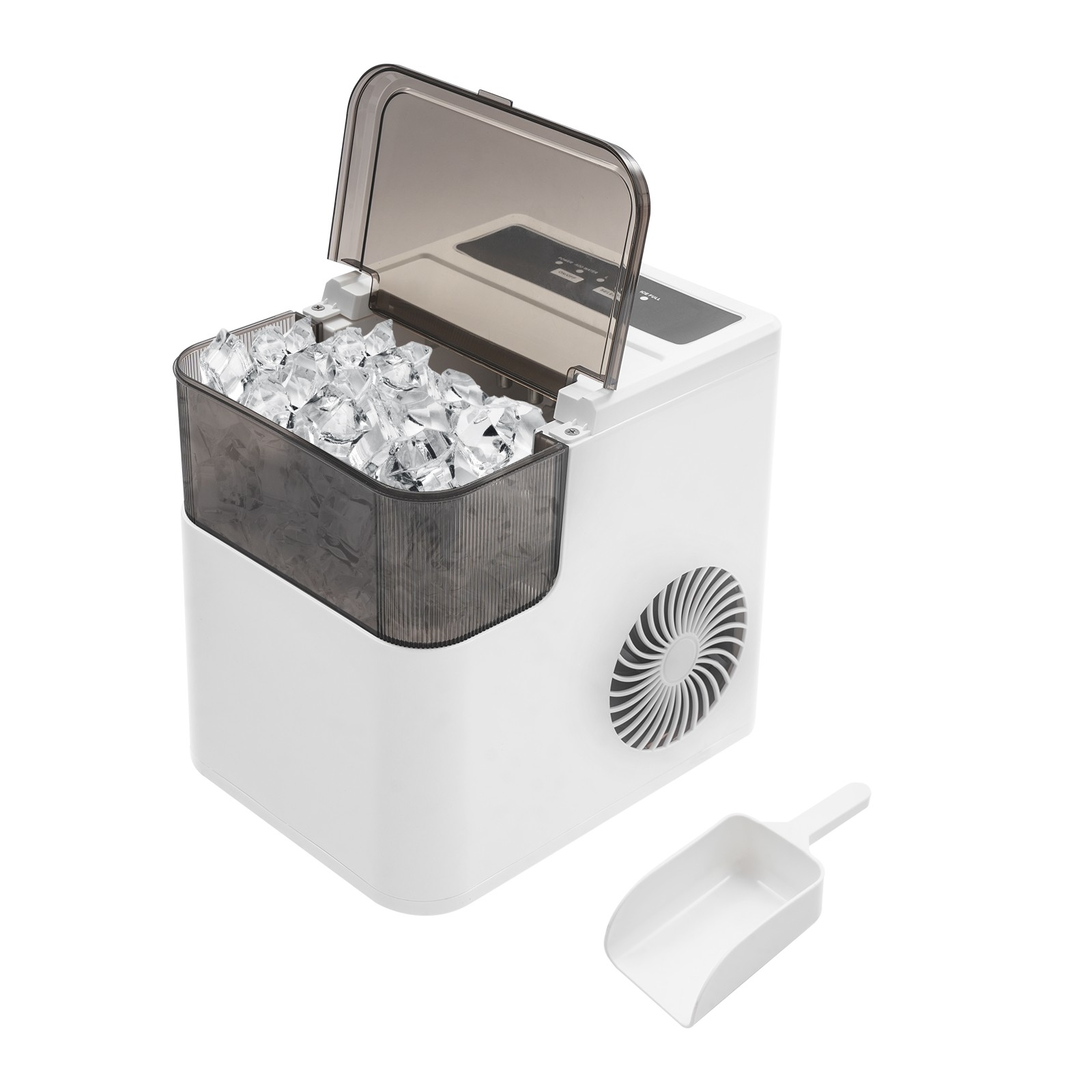 Commercial Countertop Ice Maker Electric Ice Maker For Home Cafes Offices 1.41L