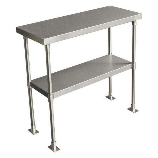 Prepline PDOS-1446 Stainless Steel Double Overshelf 14X46X32H