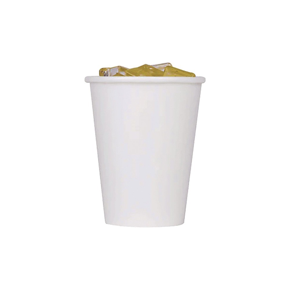 Karat CKCP9W 9 oz Double Poly Paper Cold Cups – White (1000/CT) New