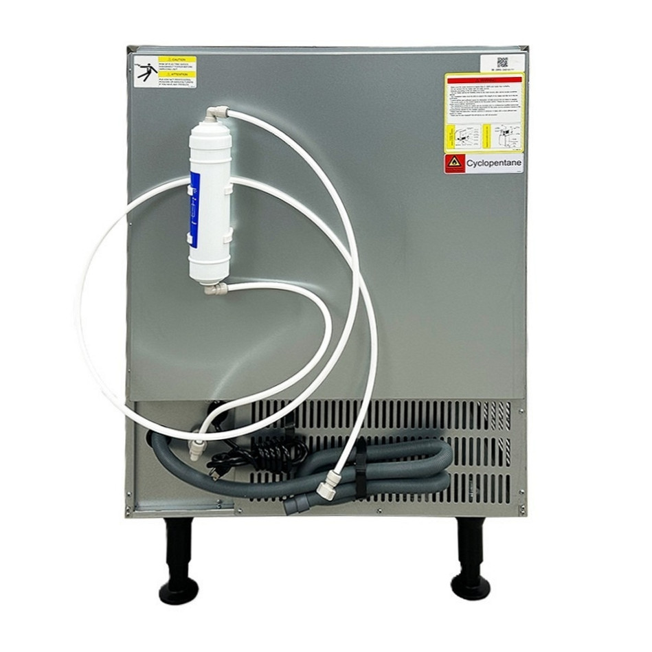 NSF Commercial Cube Ice Maker 290 LBS/ Day, Free Standing Ice Machine