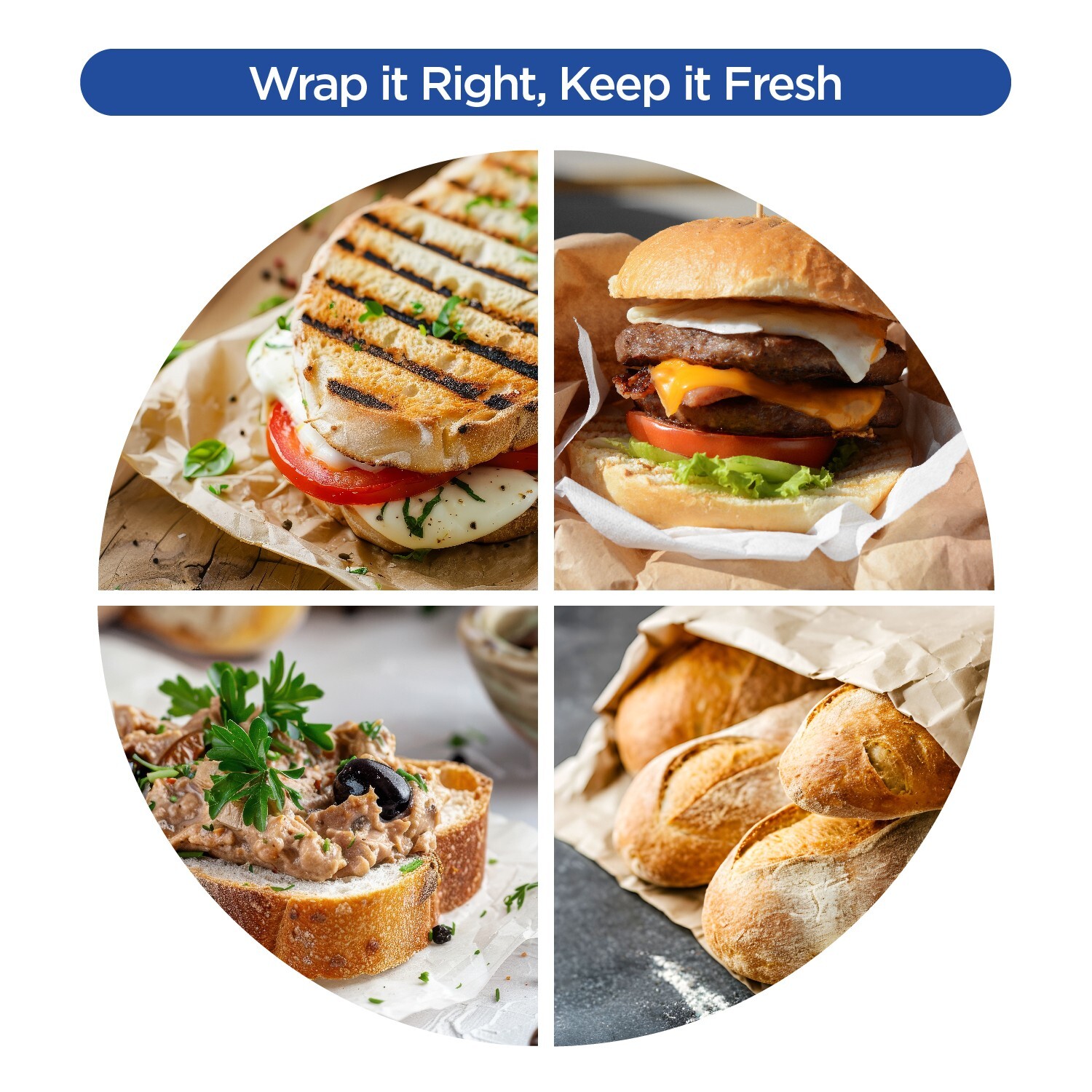 Karat 12″ x 12″ Deli Wrap / Paper Liner Sheets – Kraft – 5,000 ct, FW-DPS400