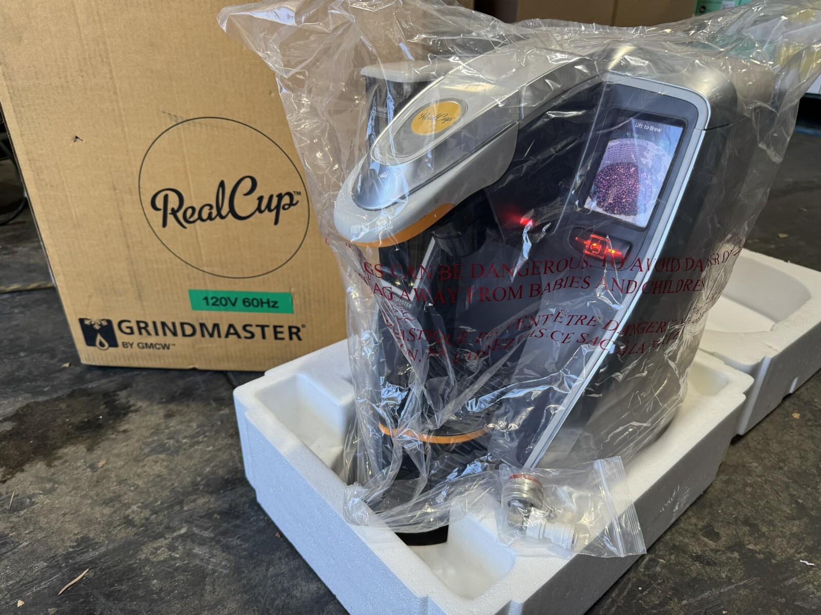 Grindmaster RC400 for Single Cup Coffee Brewer Certified Commercial
