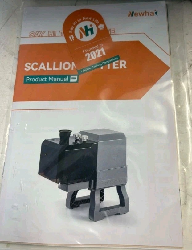 Newhai Commercial Scallion Shredder Celery Slicer 1.5/1.8/2.3 mm Shredding