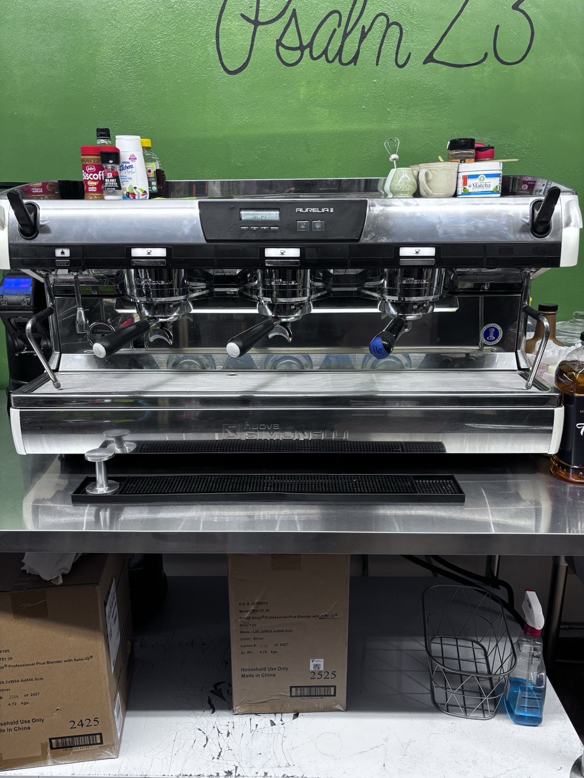 Nuova Simonelli Aurelia ll T3 3 Group Espresso Machine 2015 Model Three Group