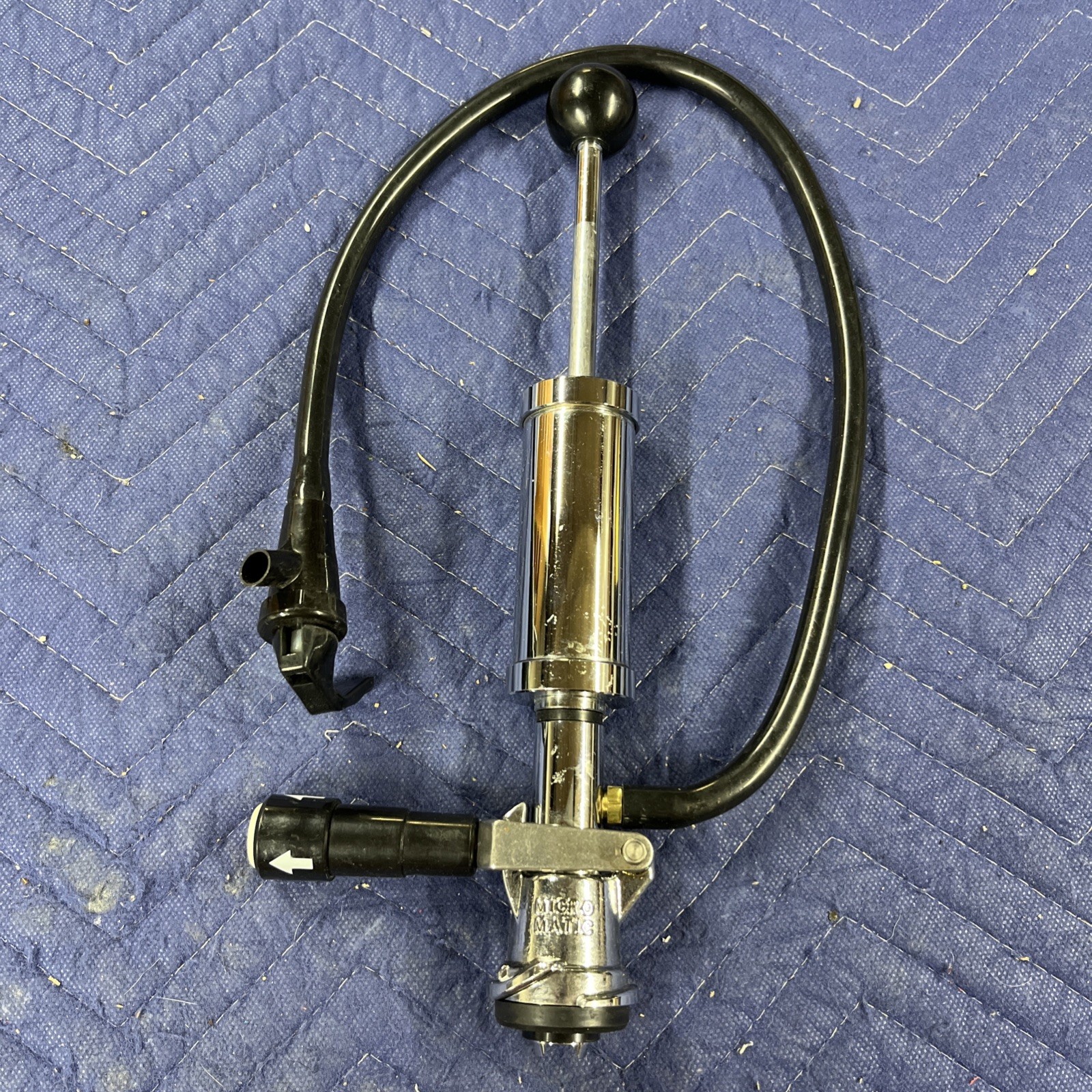 Micro Matic Beer Keg Tap Pump Picnic Party Dispenser Tap Party Stainless Steel
