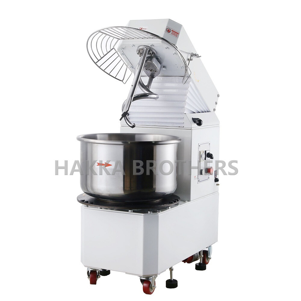 Hakka 20Qt 30Qt 40Qt Commercial Rising Head Double Speed Spiral Dough Mixer