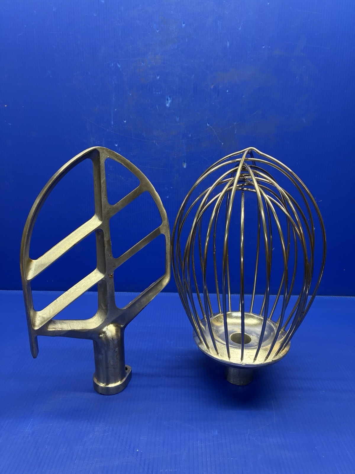 GALAXY GM1X10 COMMMERCIAL MIXER WIRE BEATER & FLAT BEATER —–USED