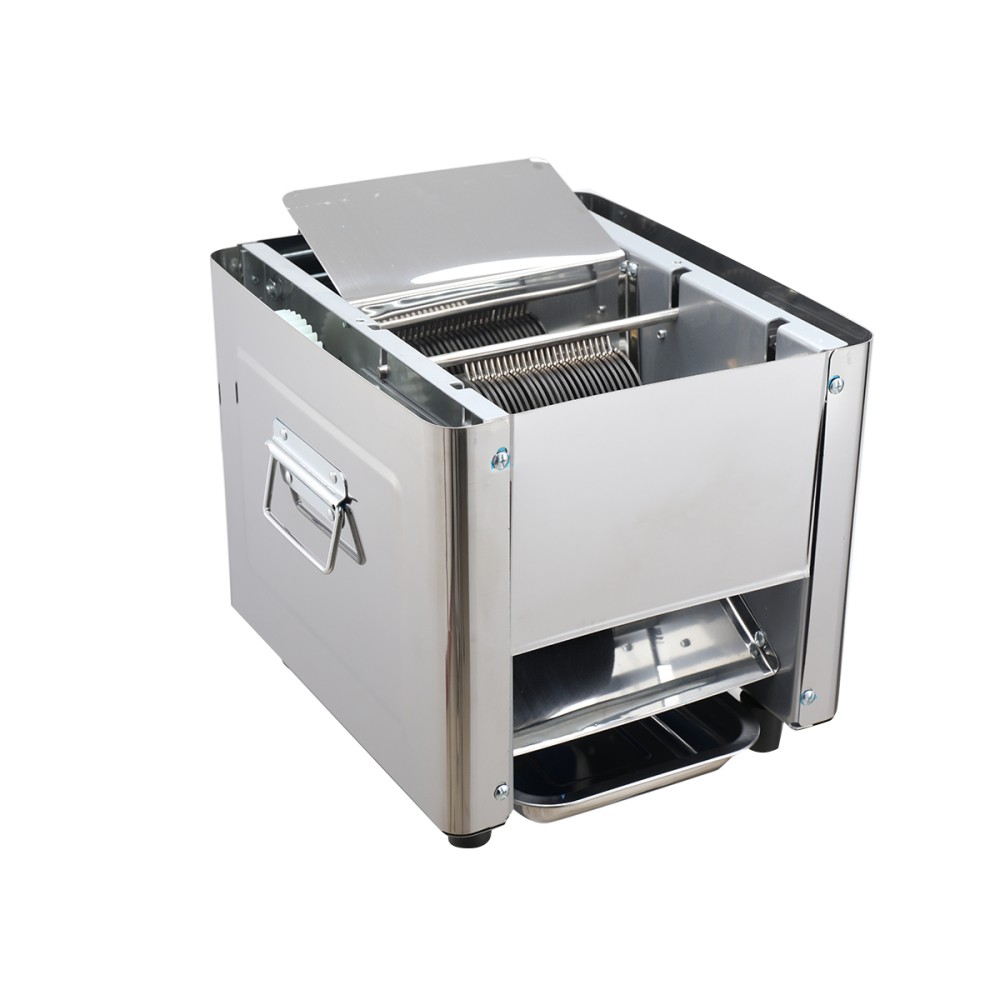 850W Electric Meat Cutting Machine Commercial Meat Cutter w/ 3.5 mm Blade Space