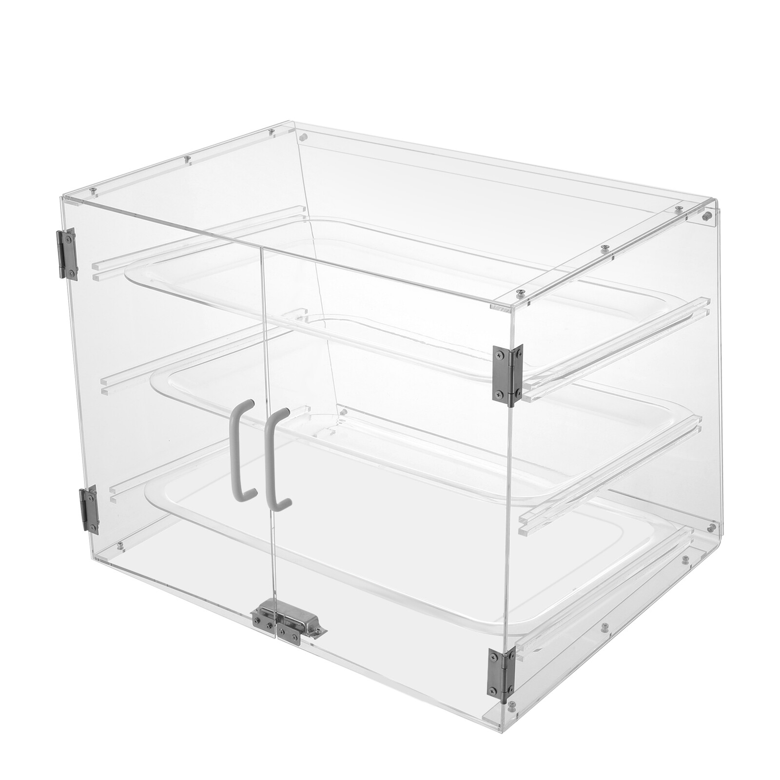 3 Tiers Clear Pastry Display Canbinet&Commercial Bakery Acrylic Display Case New