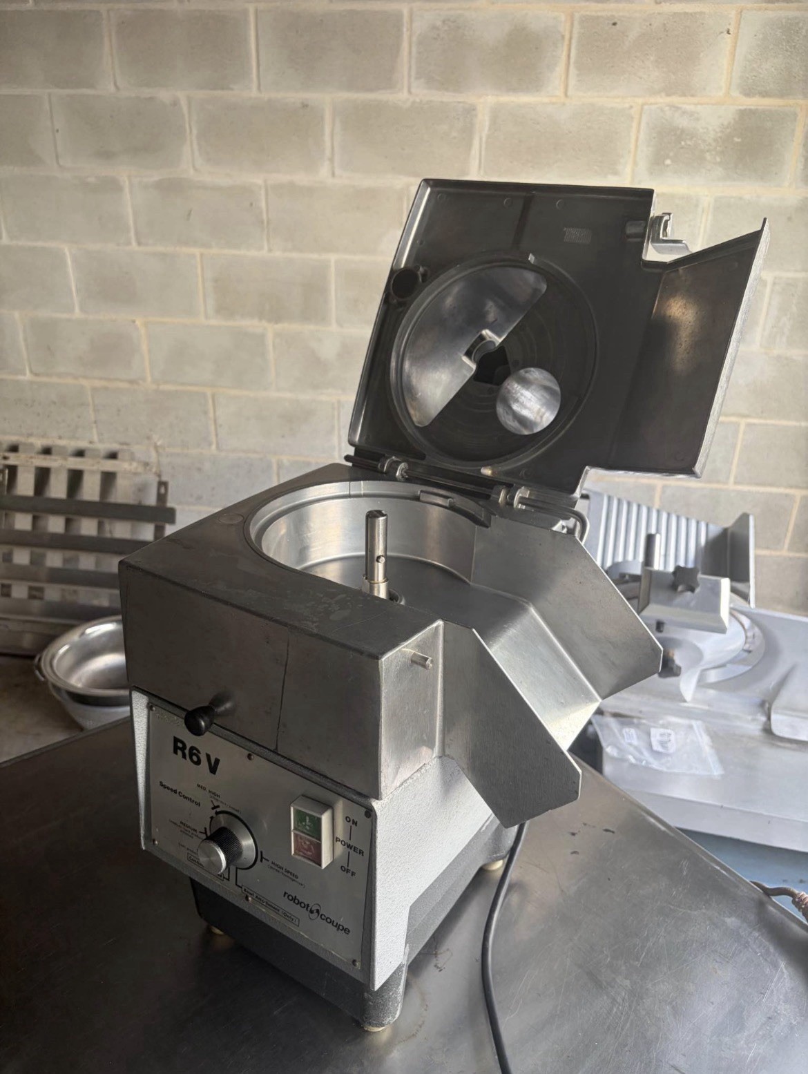 Robot Coupe R6V Food Processor Blades Not Included Works Perfectly