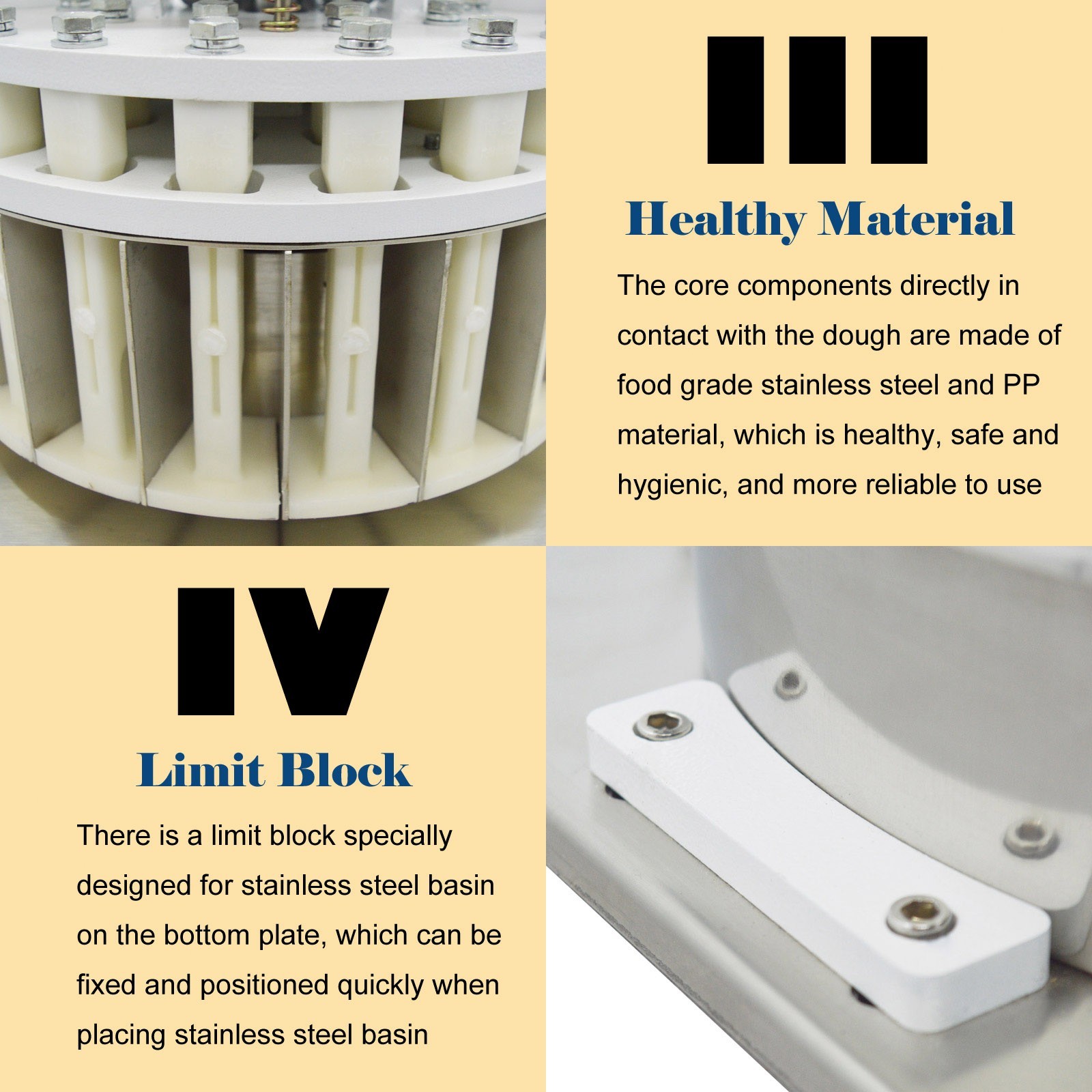 Table Top Manual Dough Divider 40PCS Dough Dividing Cutting Machine 27-144g