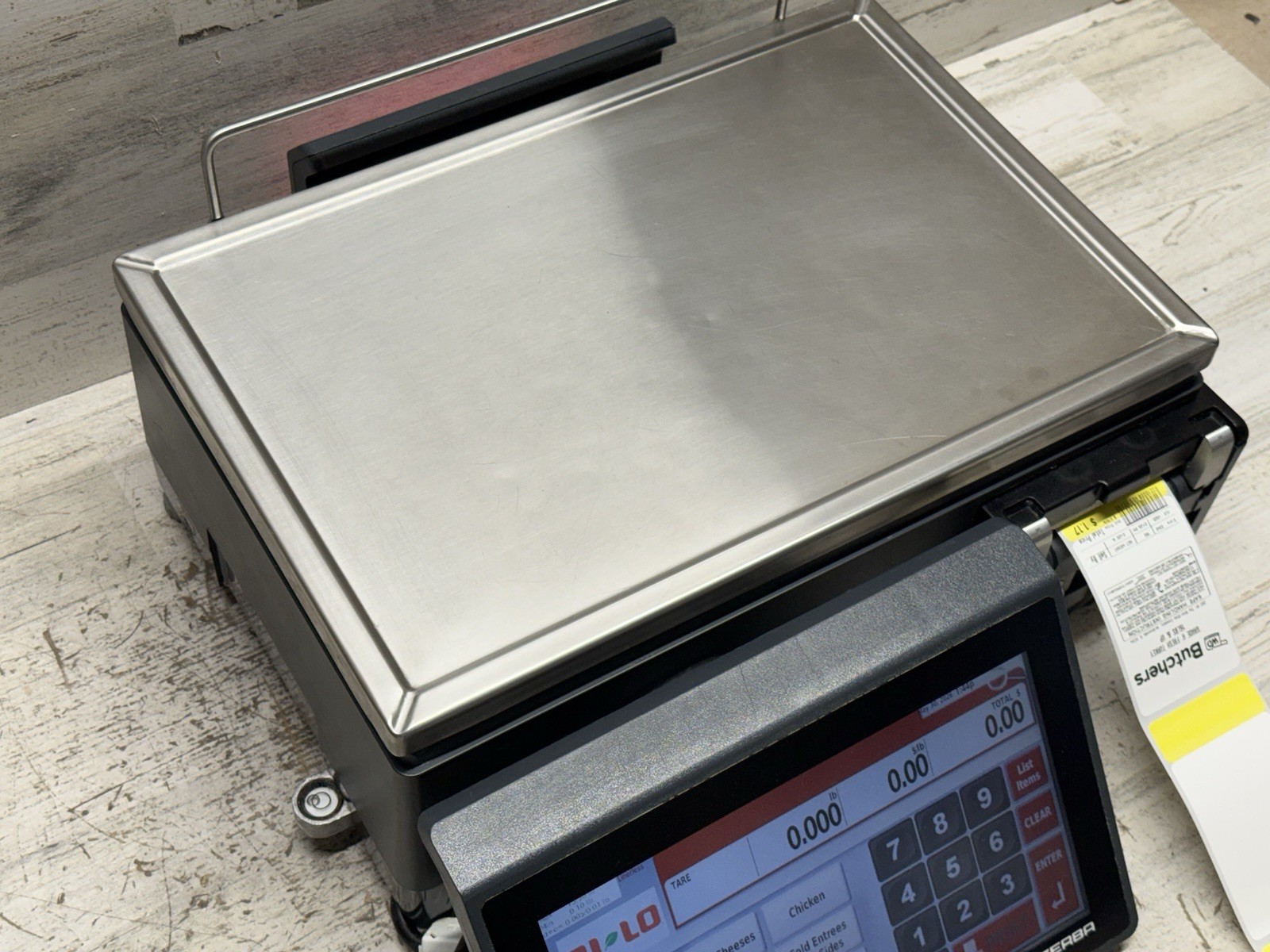 Bizerba XC 100 PRO 30 lb. Touchscreen Digital Scale With Printer Tested Works