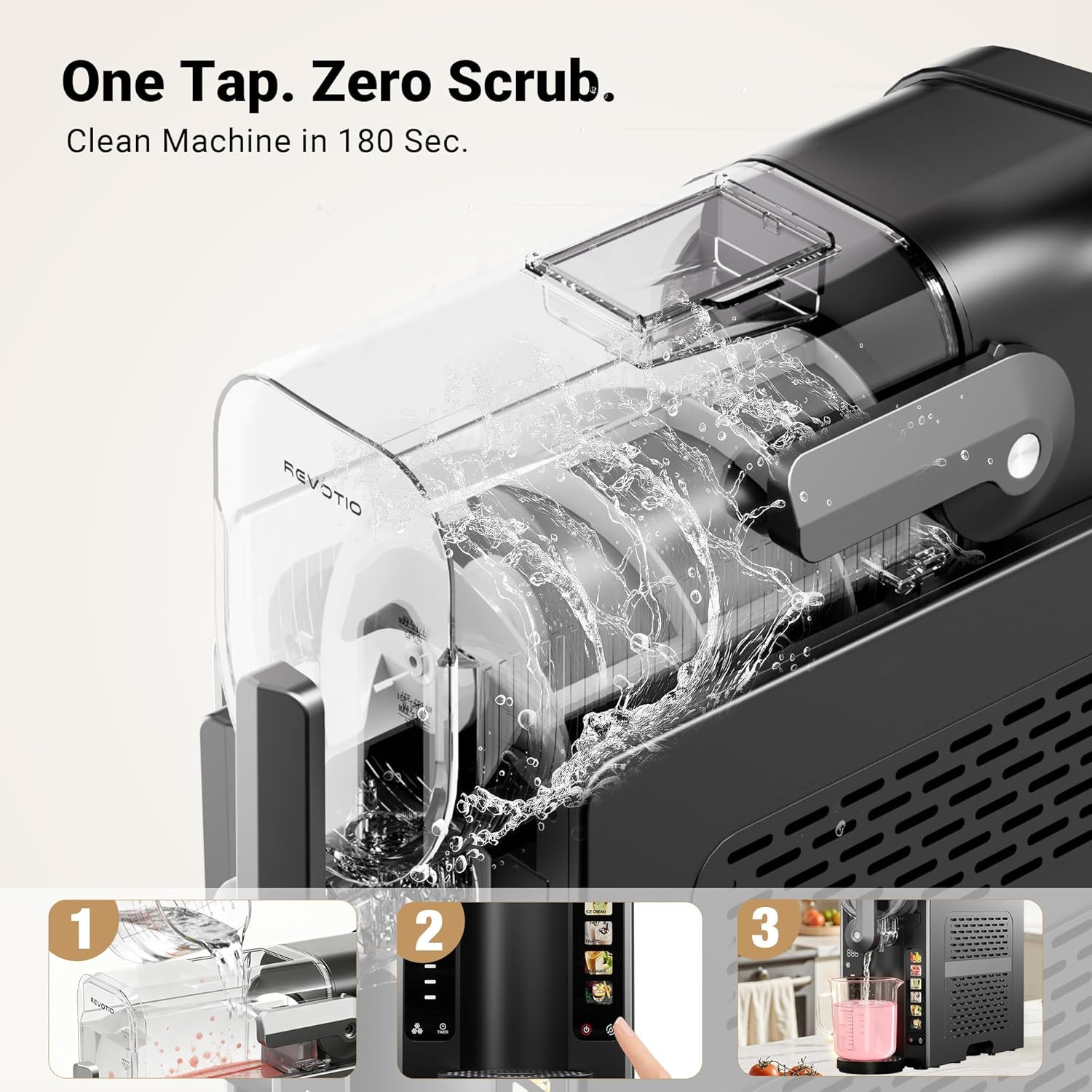 Slushie Machine for Home, 88 Oz Slushy Machine, No Ice Needed Frozen Drink Maker