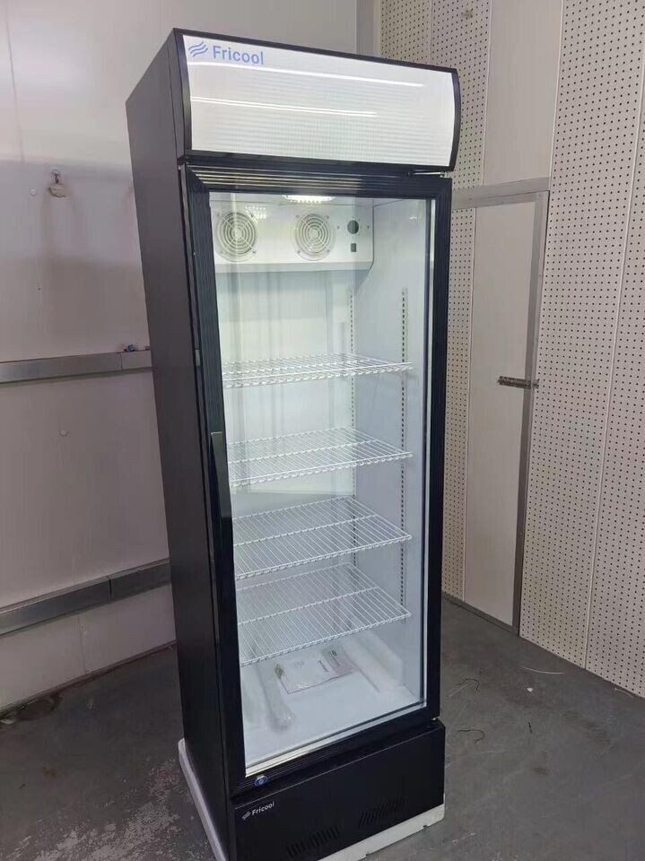 Fricool 23″ Single Glass Door Merchandiser Refrigerator Beverage Cooler NEW